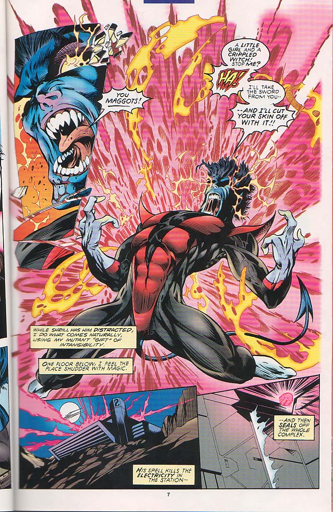 Read online Excalibur (1988) comic -  Issue #85 - 7