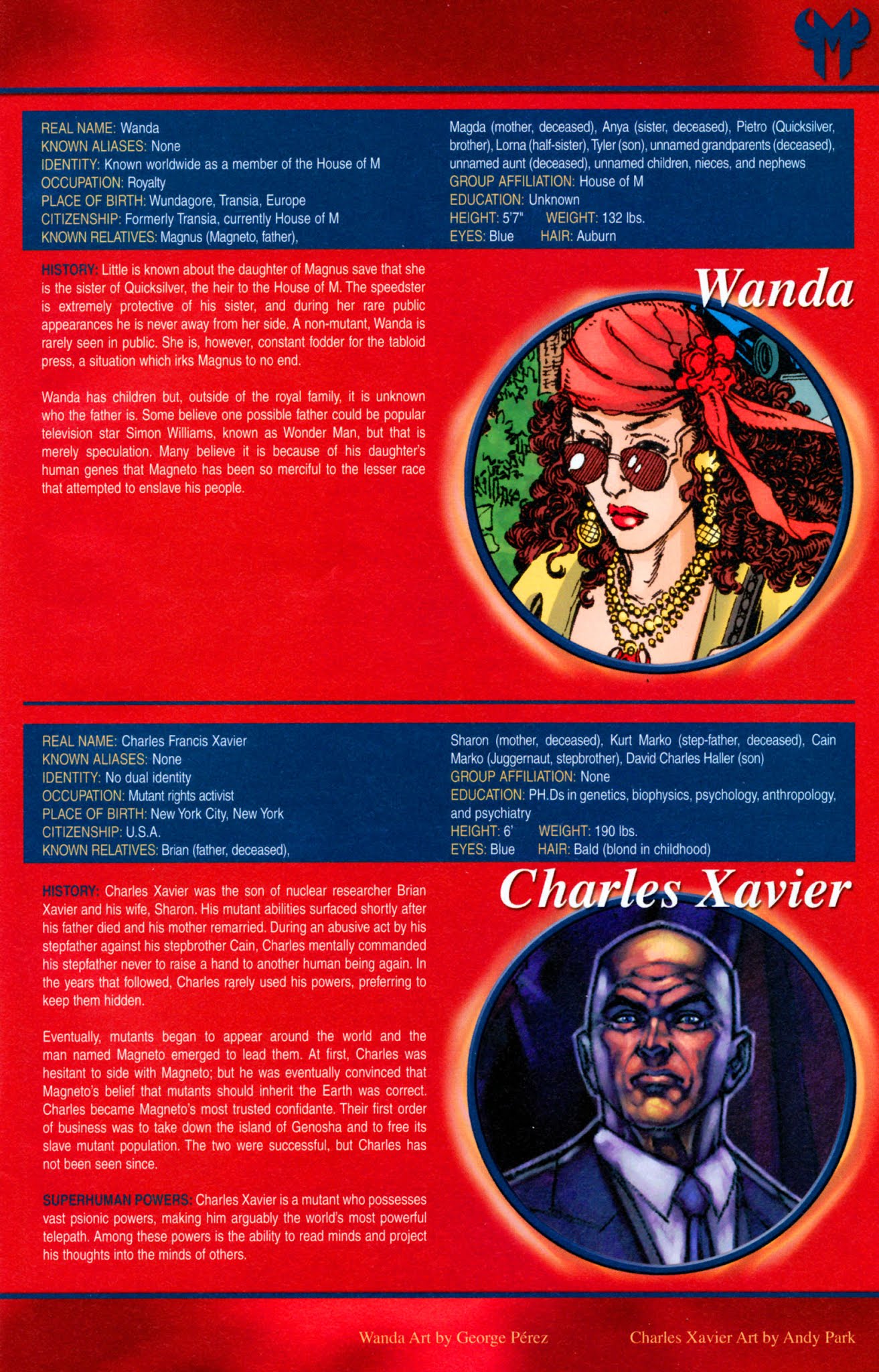 Read online Secrets of the House of M comic -  Issue # Full - 8