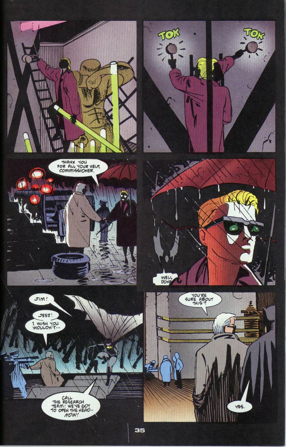 Read online Batman/Grendel comic -  Issue #2 - 36