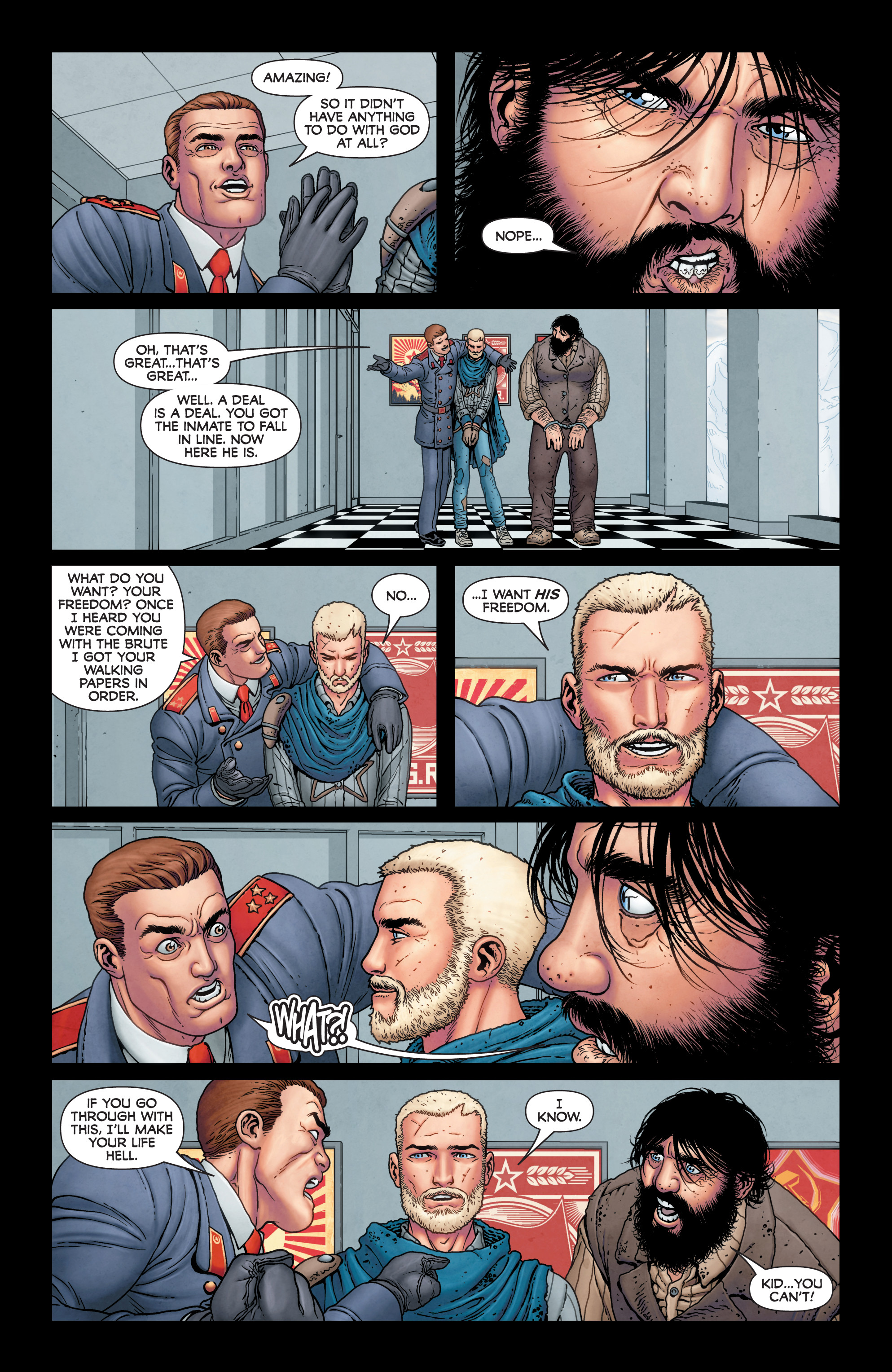 Read online Divinity III: Escape From Gulag 396 comic -  Issue #1 - 22