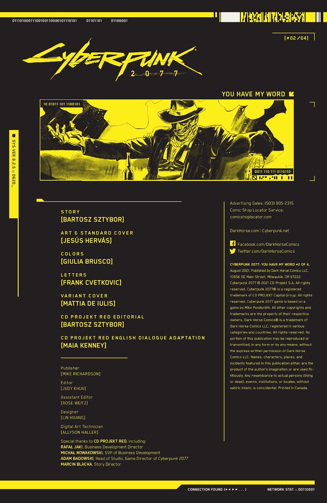 Cyberpunk 2077: You Have My Word issue 2 - Page 2