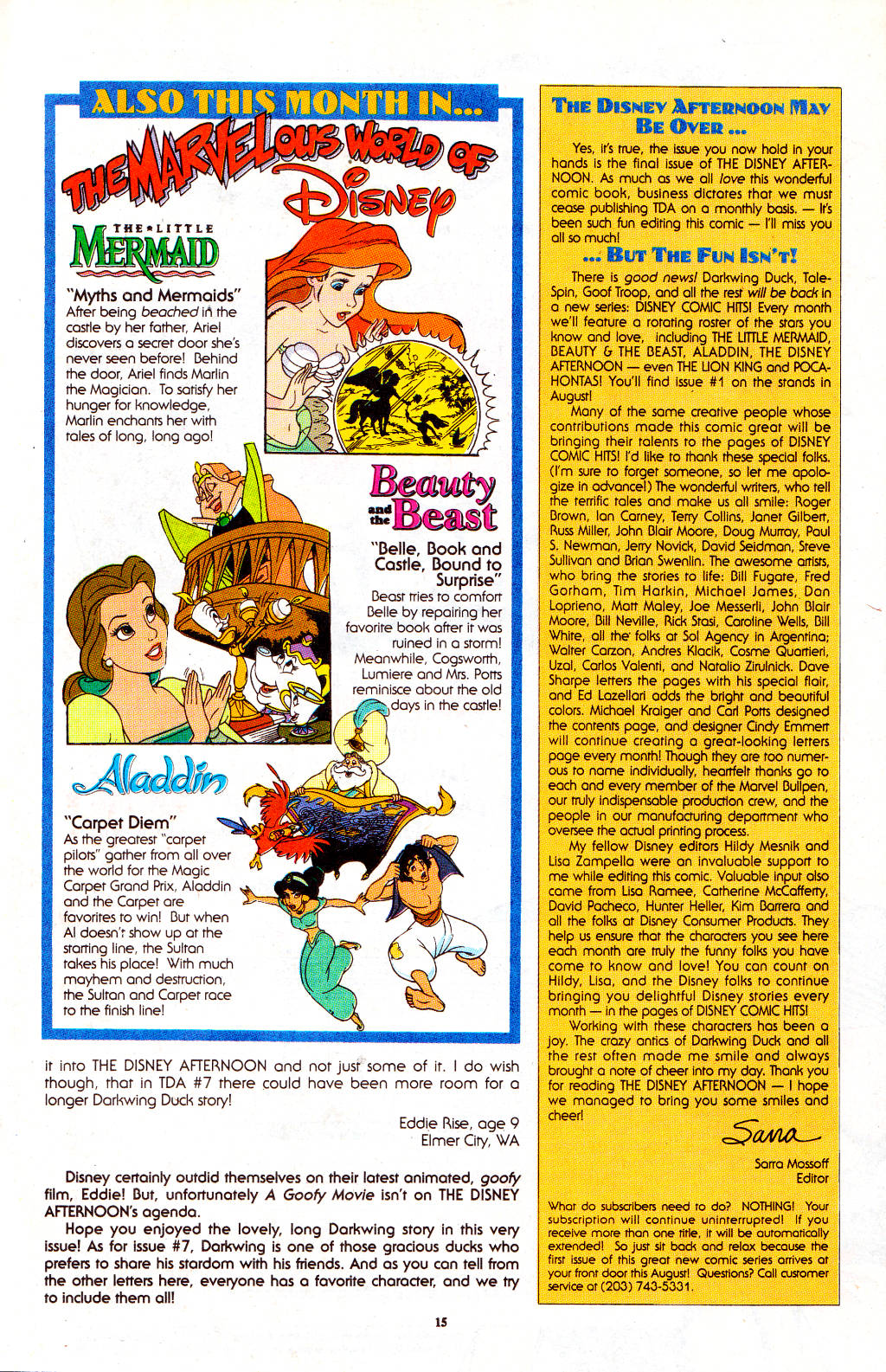 The Disney Afternoon Issue #10 #10 - English 16