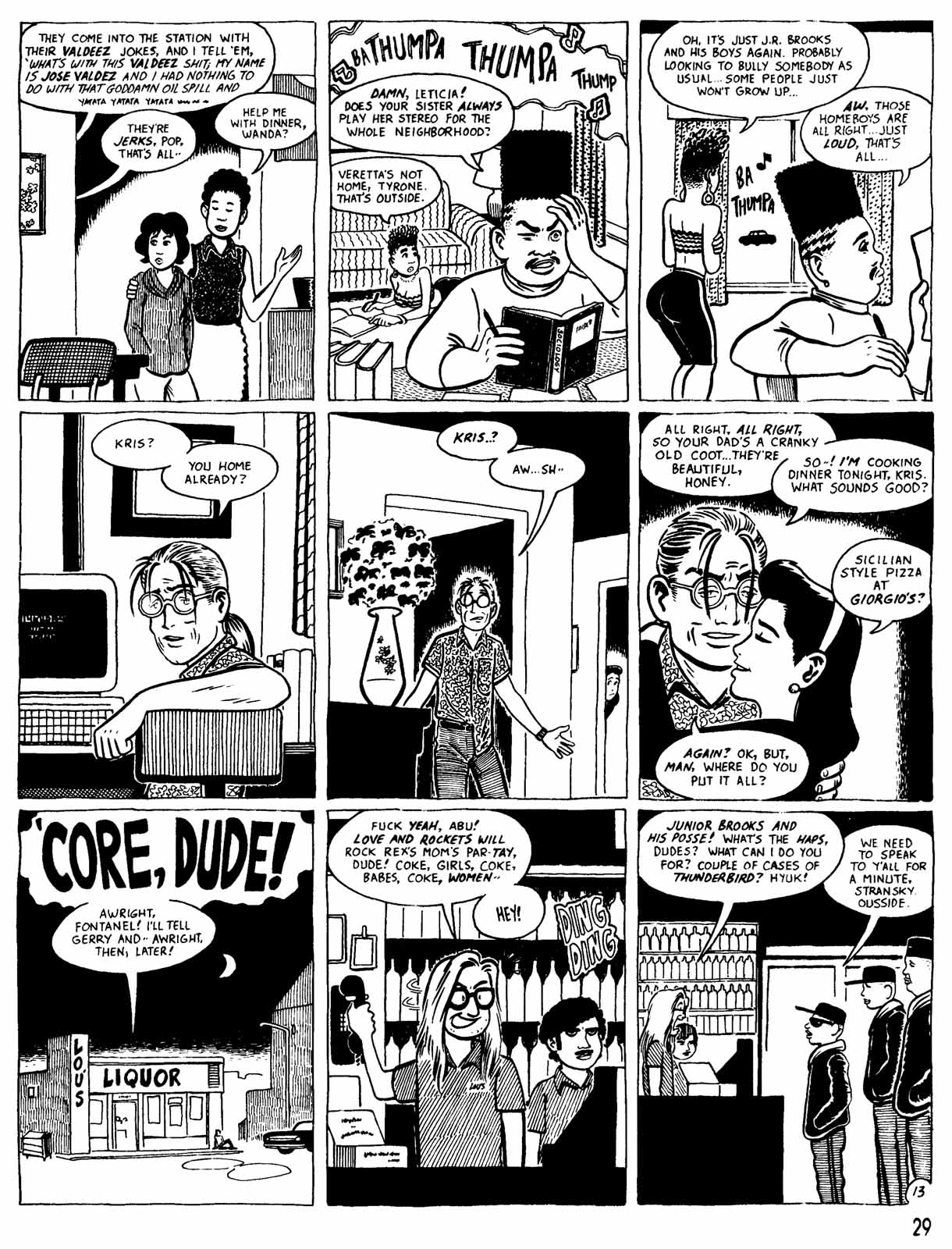 Read online Love and Rockets (1982) comic -  Issue #32 - 31