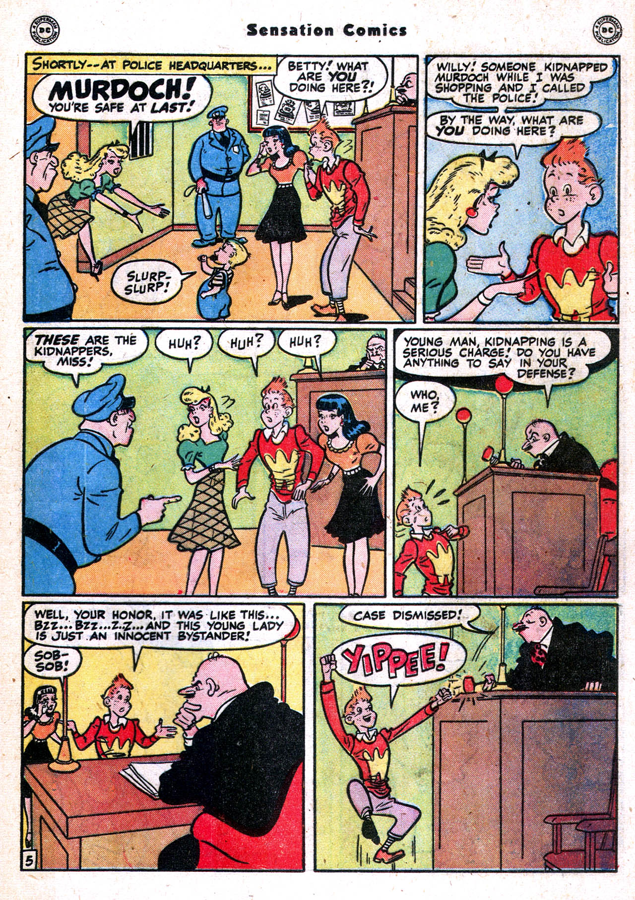 Read online Sensation (Mystery) Comics comic -  Issue #76 - 35