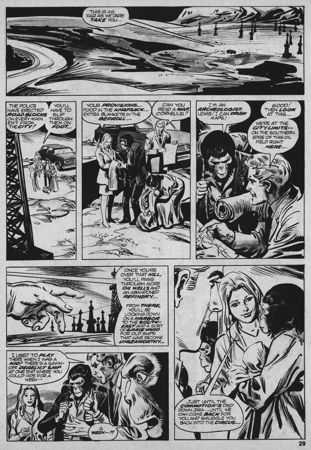 Read online Planet of the Apes comic -  Issue #16 - 29