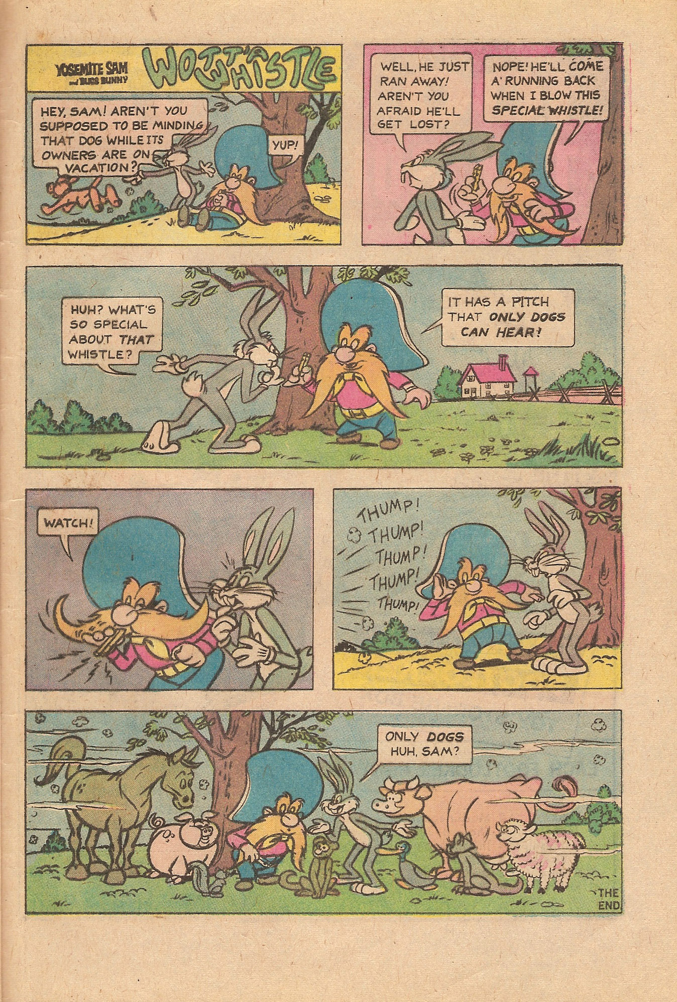Read online Yosemite Sam and Bugs Bunny comic -  Issue #24 - 33