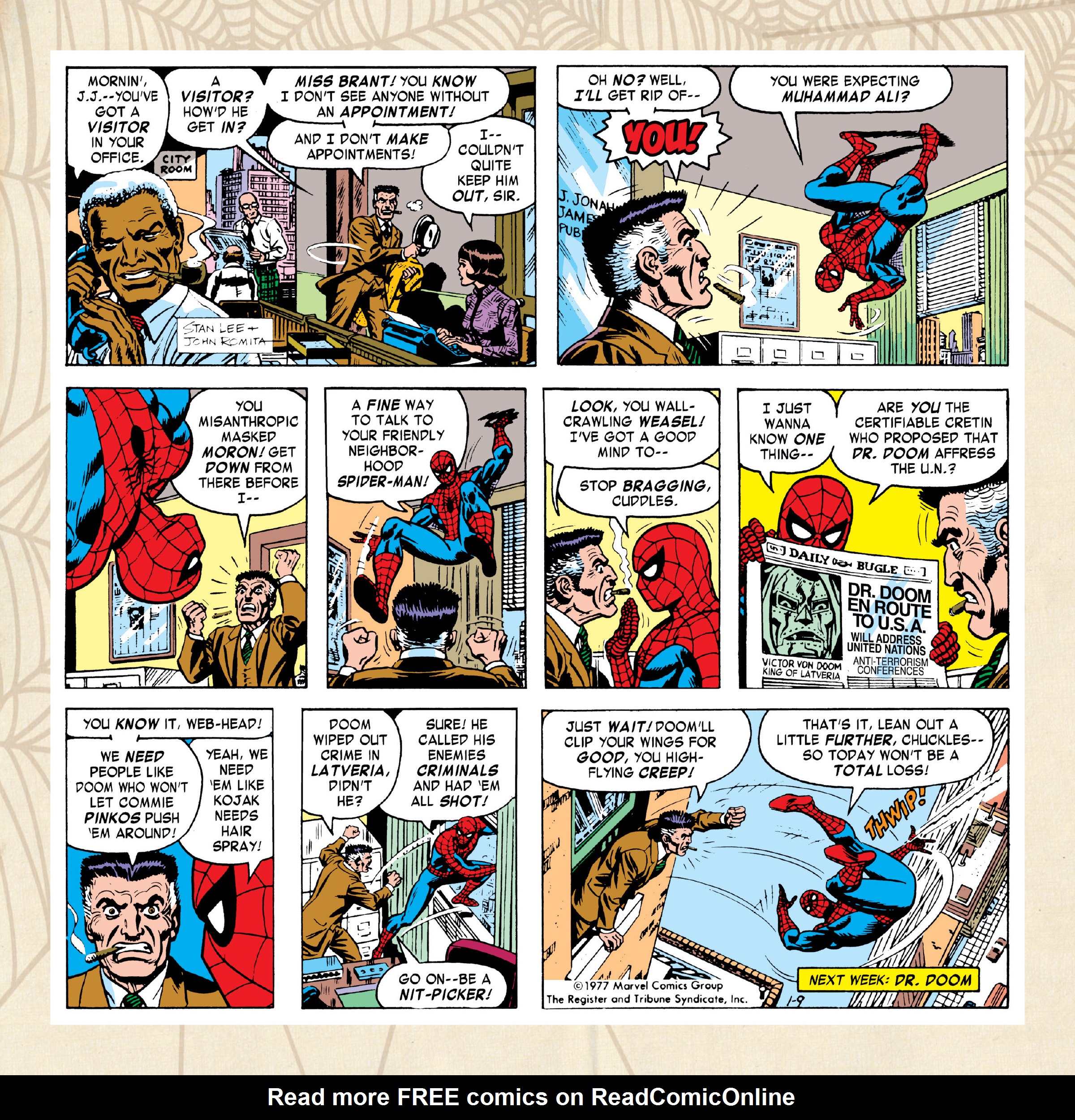 Read online Spider-Man Newspaper Strips comic -  Issue # TPB 1 (Part 1) - 7