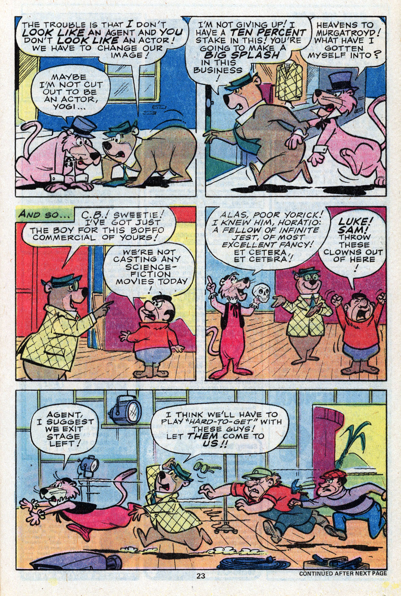 Read online Yogi Bear comic -  Issue #7 - 24