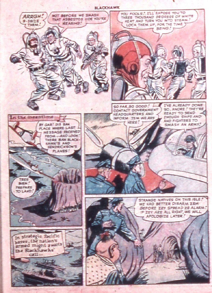 Read online Blackhawk (1957) comic -  Issue #22 - 23