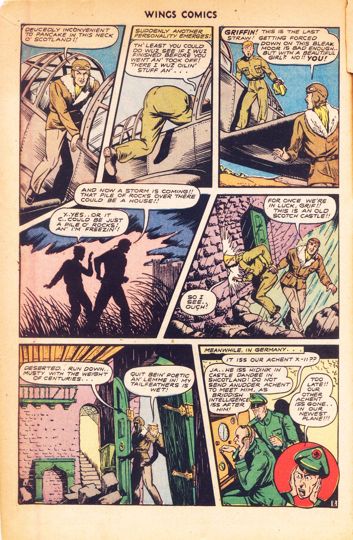 Read online Wings Comics comic -  Issue #55 - 14