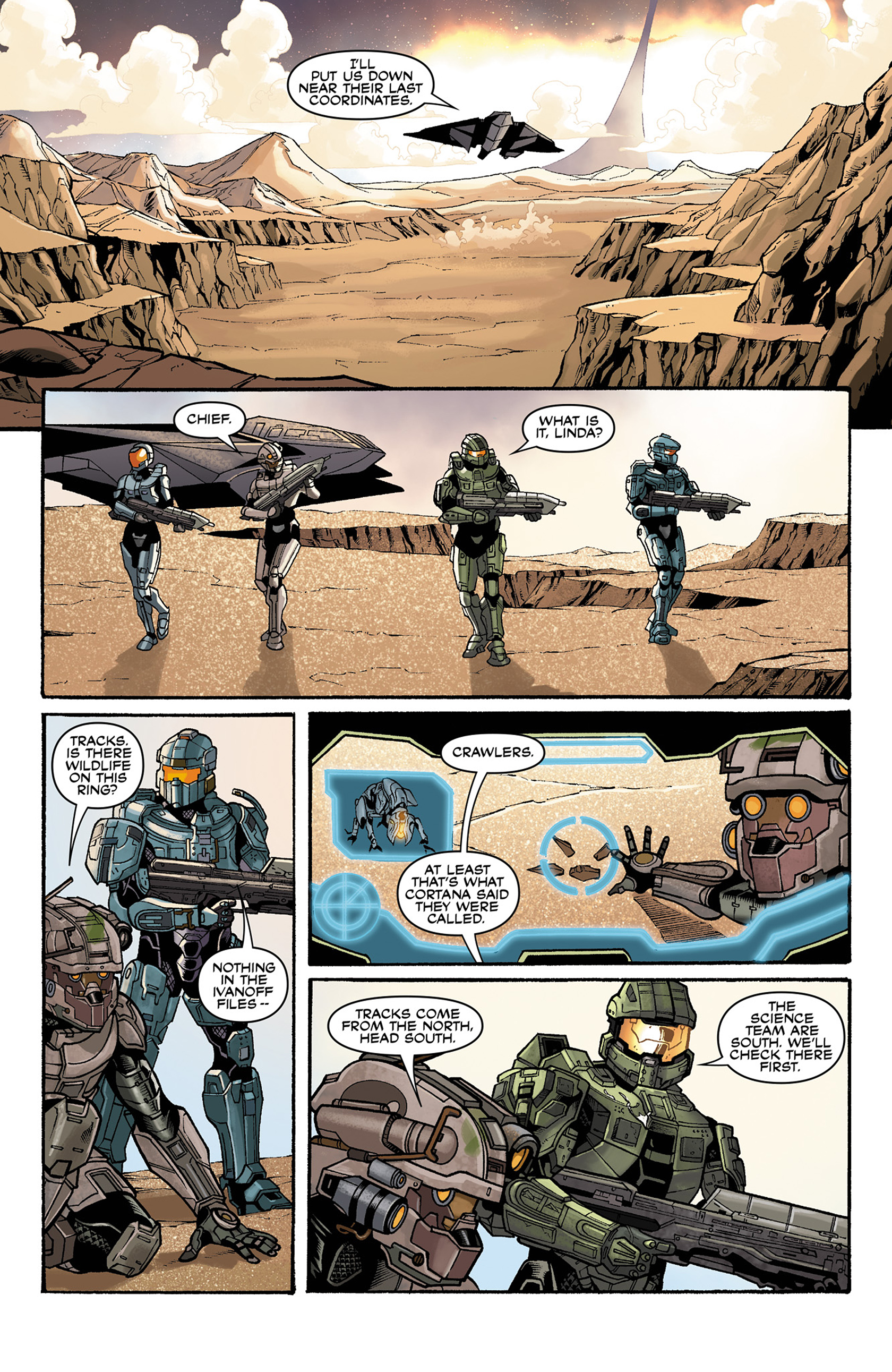 Read online Halo: Escalation comic -  Issue #8 - 13