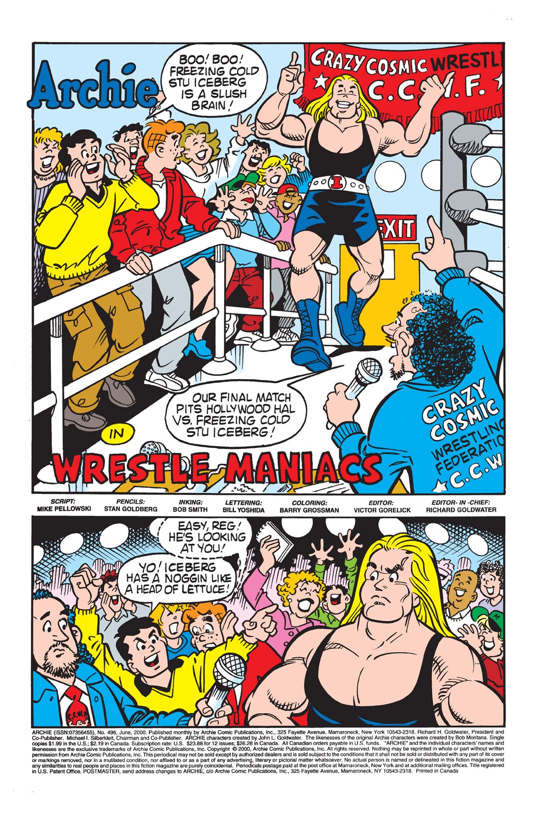 Read online Archie (1960) comic -  Issue #496 - 2