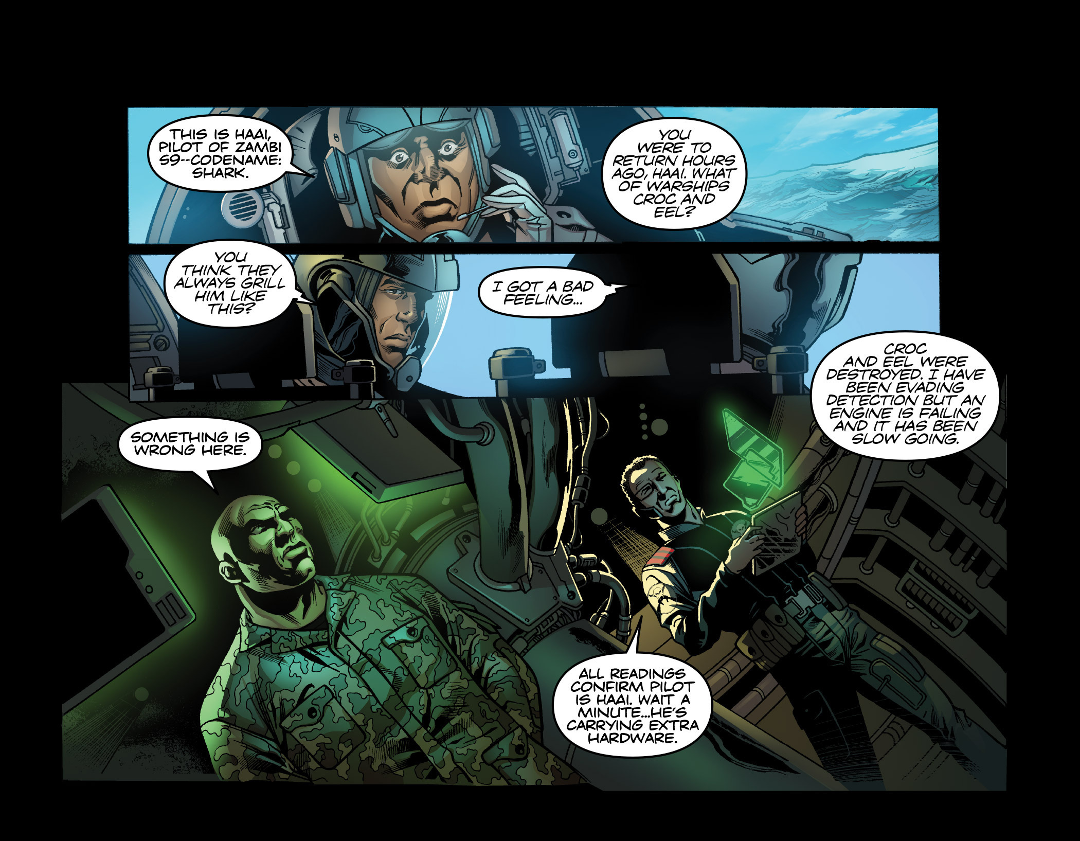 Read online Airwolf Airstrikes comic -  Issue #3 - 37