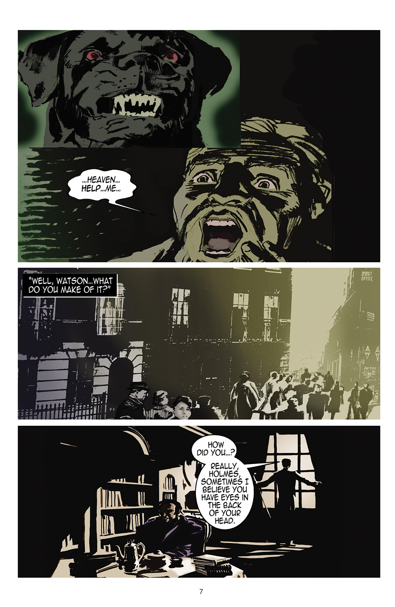 Read online The Hound of the Baskervilles comic -  Issue # TPB - 8