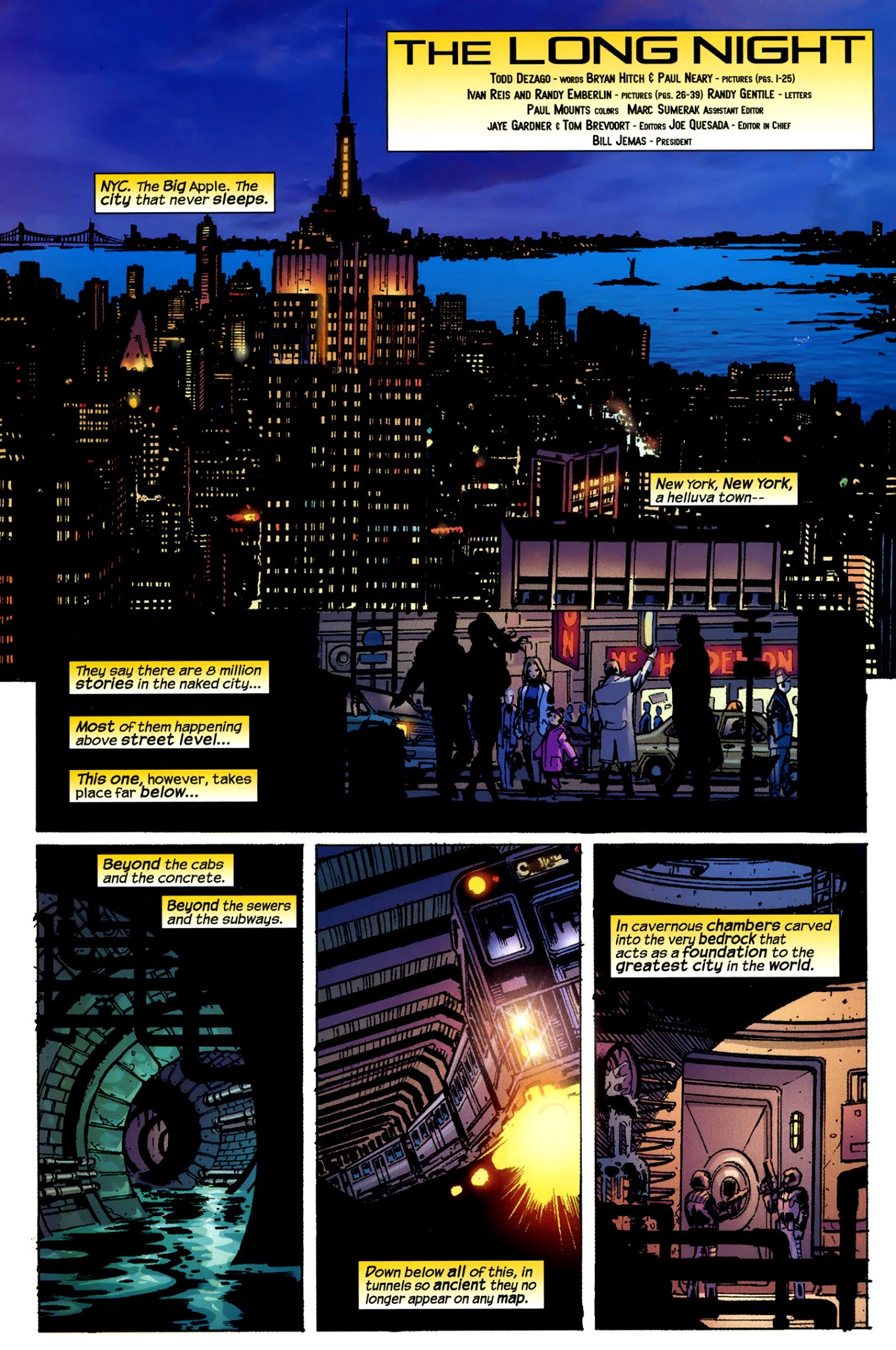 Read online Thing & She-Hulk: The Long Night comic -  Issue # Full - 4