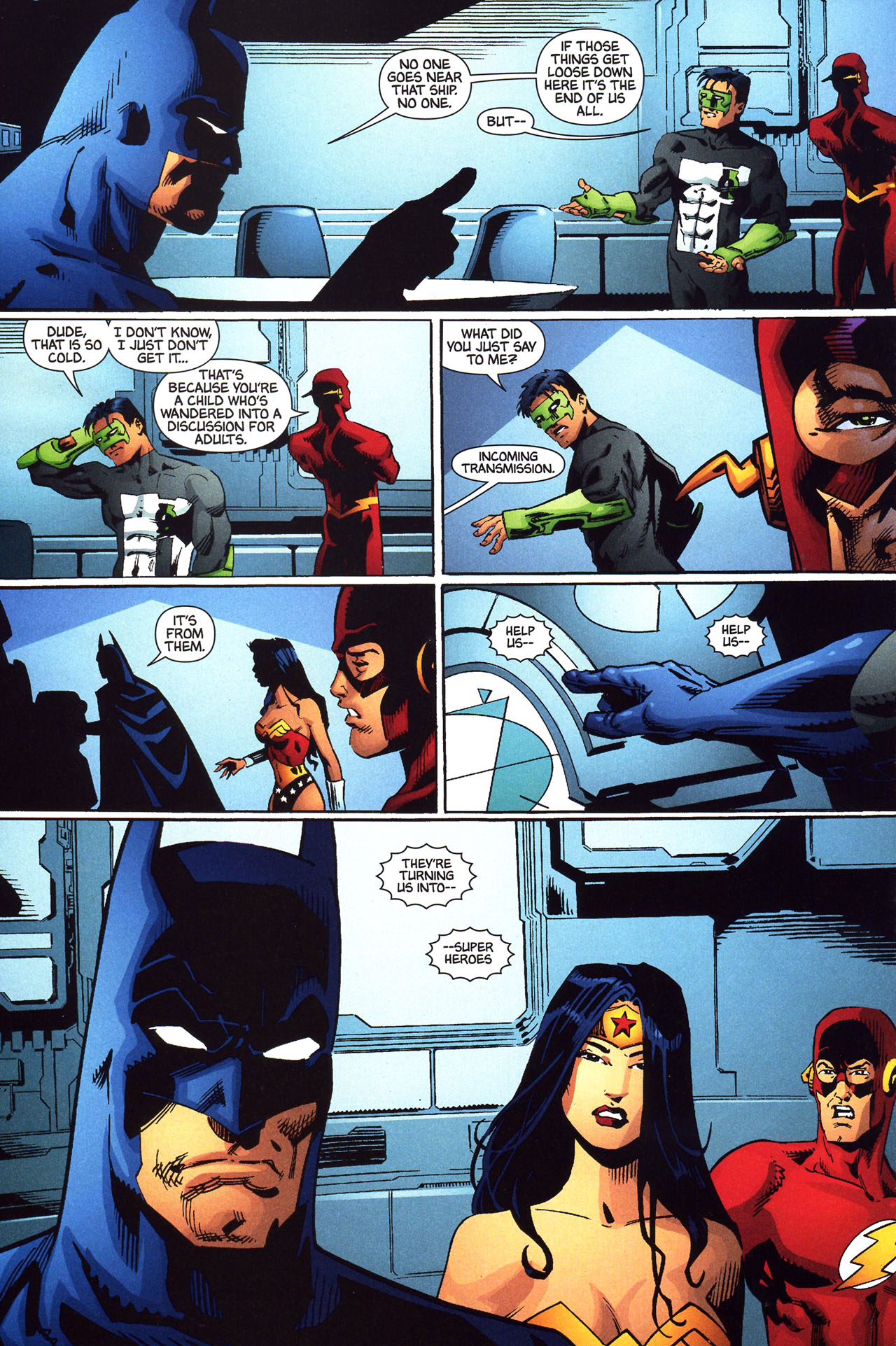 Read online Justice League/Hitman comic -  Issue #1 - 38