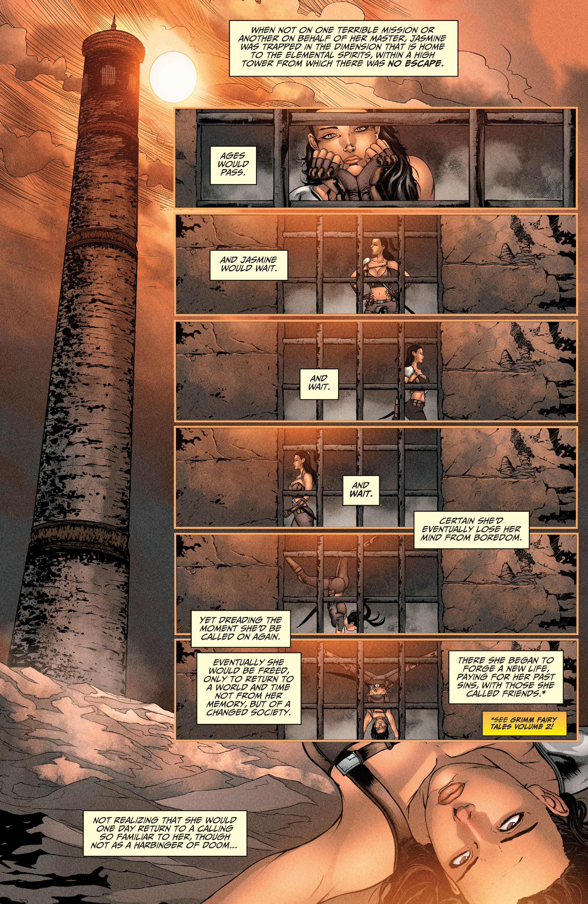 Read online Myths & Legends Quarterly: Jasmine comic -  Issue # Full - 5