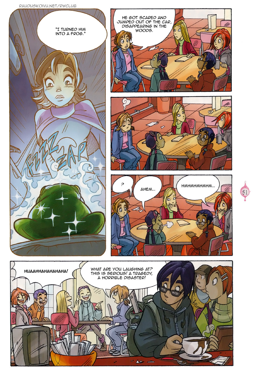 Read online W.i.t.c.h. comic -  Issue #2 - 44