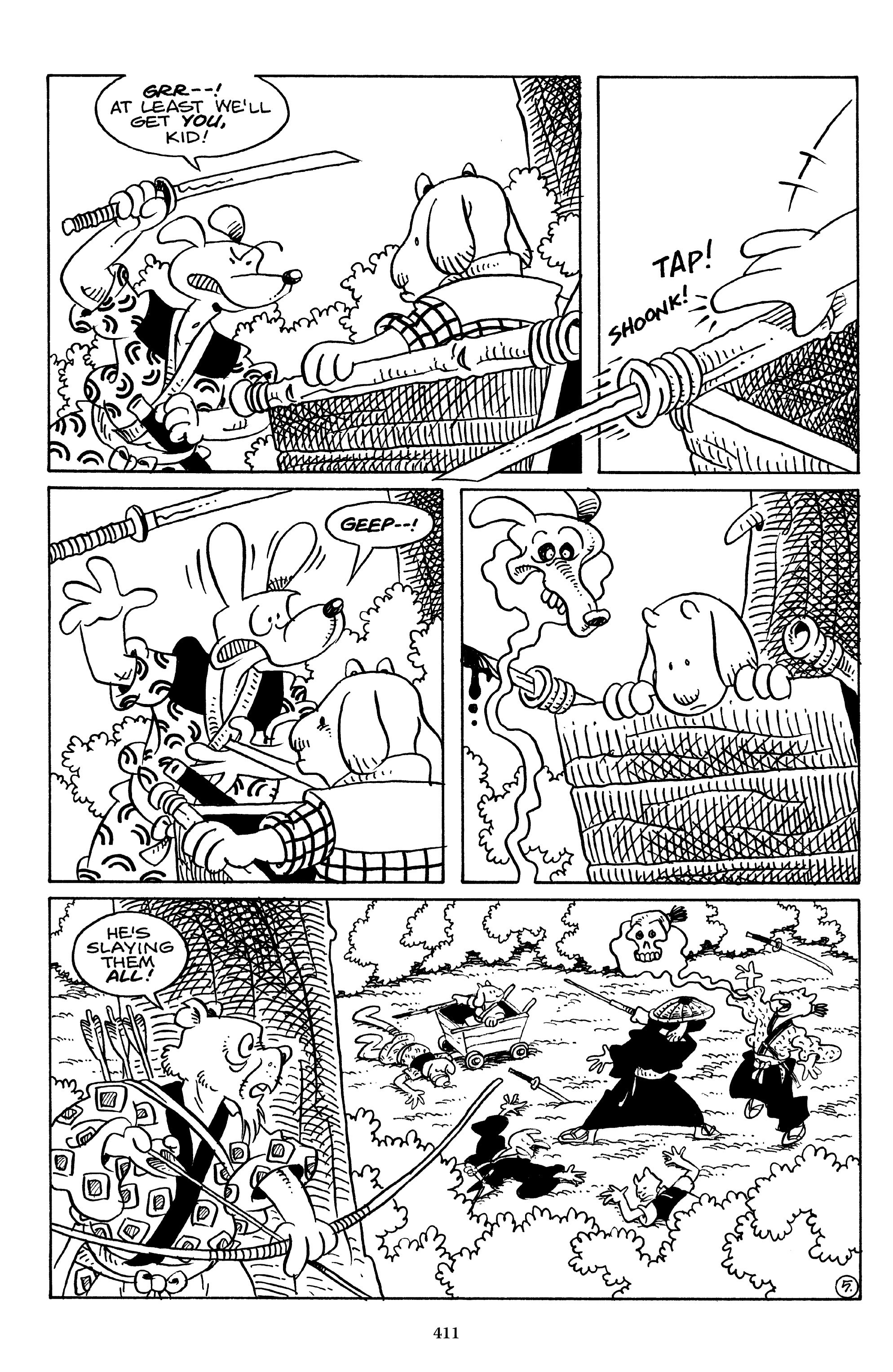 Read online The Usagi Yojimbo Saga comic -  Issue # TPB 4 - 407