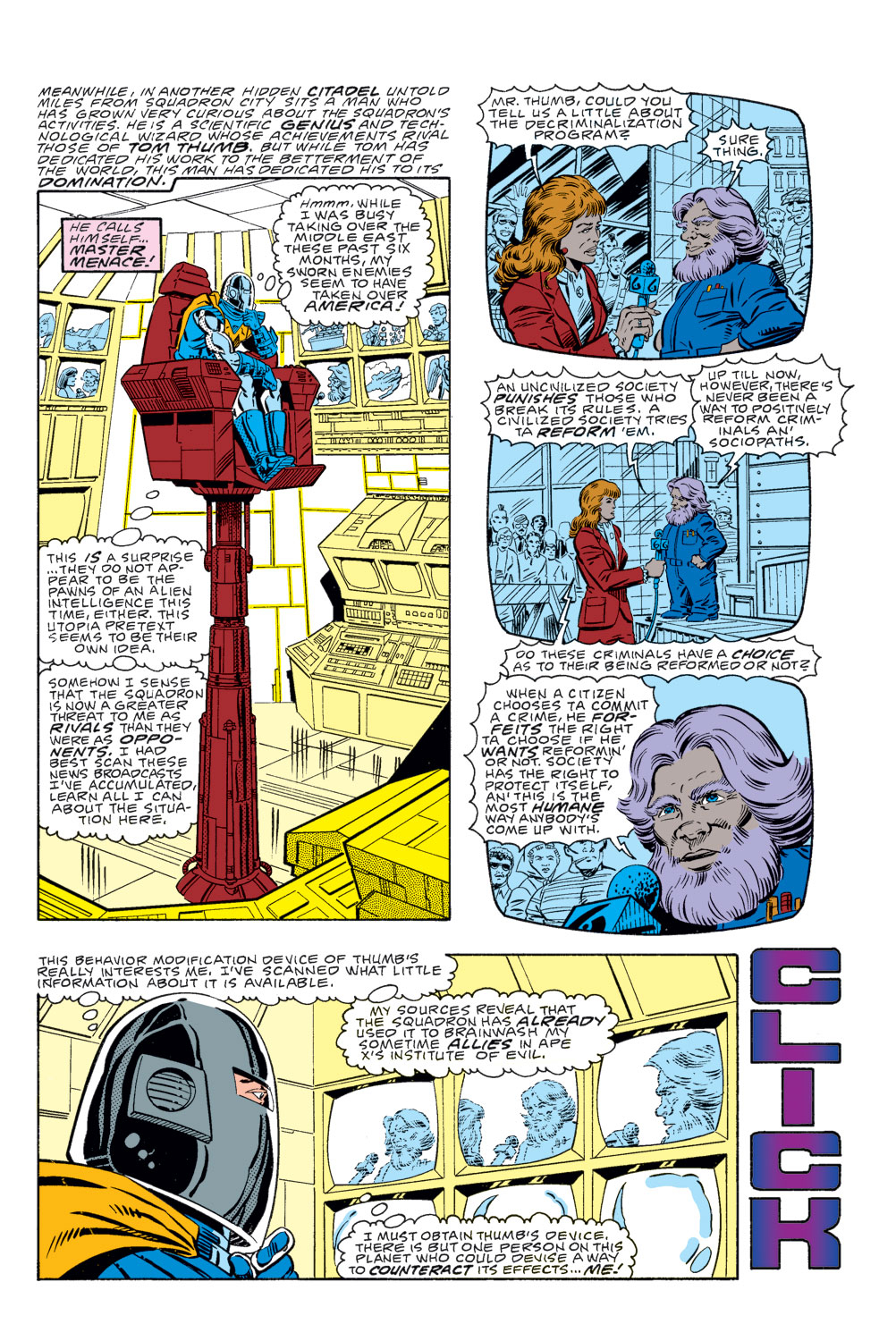 Read online Squadron Supreme (1985) comic -  Issue #6 - 11
