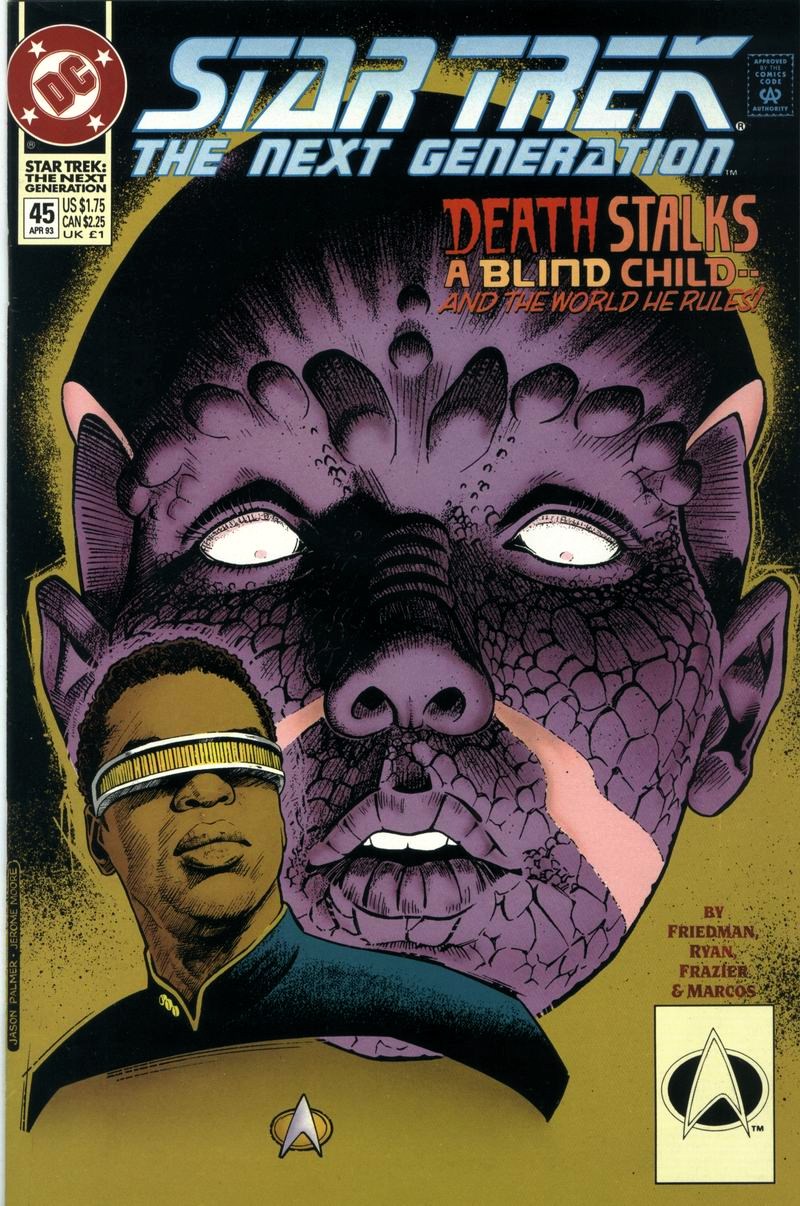 Read online Star Trek: The Next Generation (1989) comic -  Issue #45 - 1