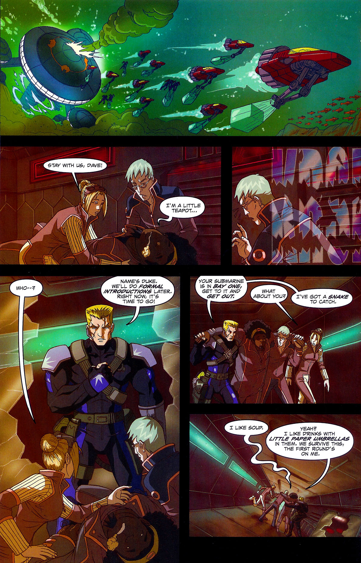 Read online G.I. Joe Sigma 6 comic -  Issue #1 - 19
