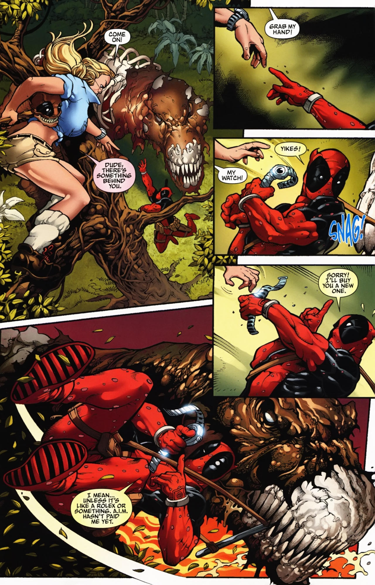 Read online Deadpool: Merc With a Mouth comic -  Issue #4 - 6