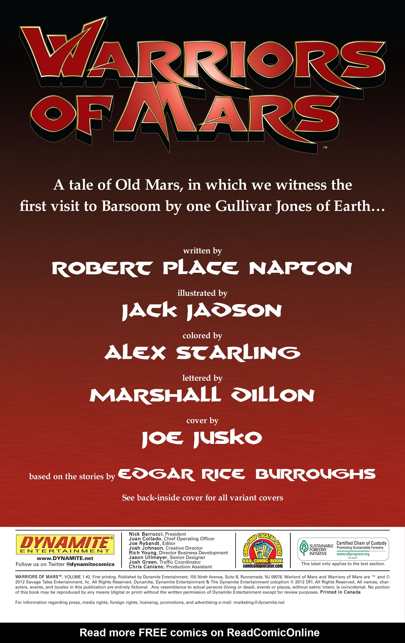 Read online Warriors of Mars comic -  Issue # TPB - 31