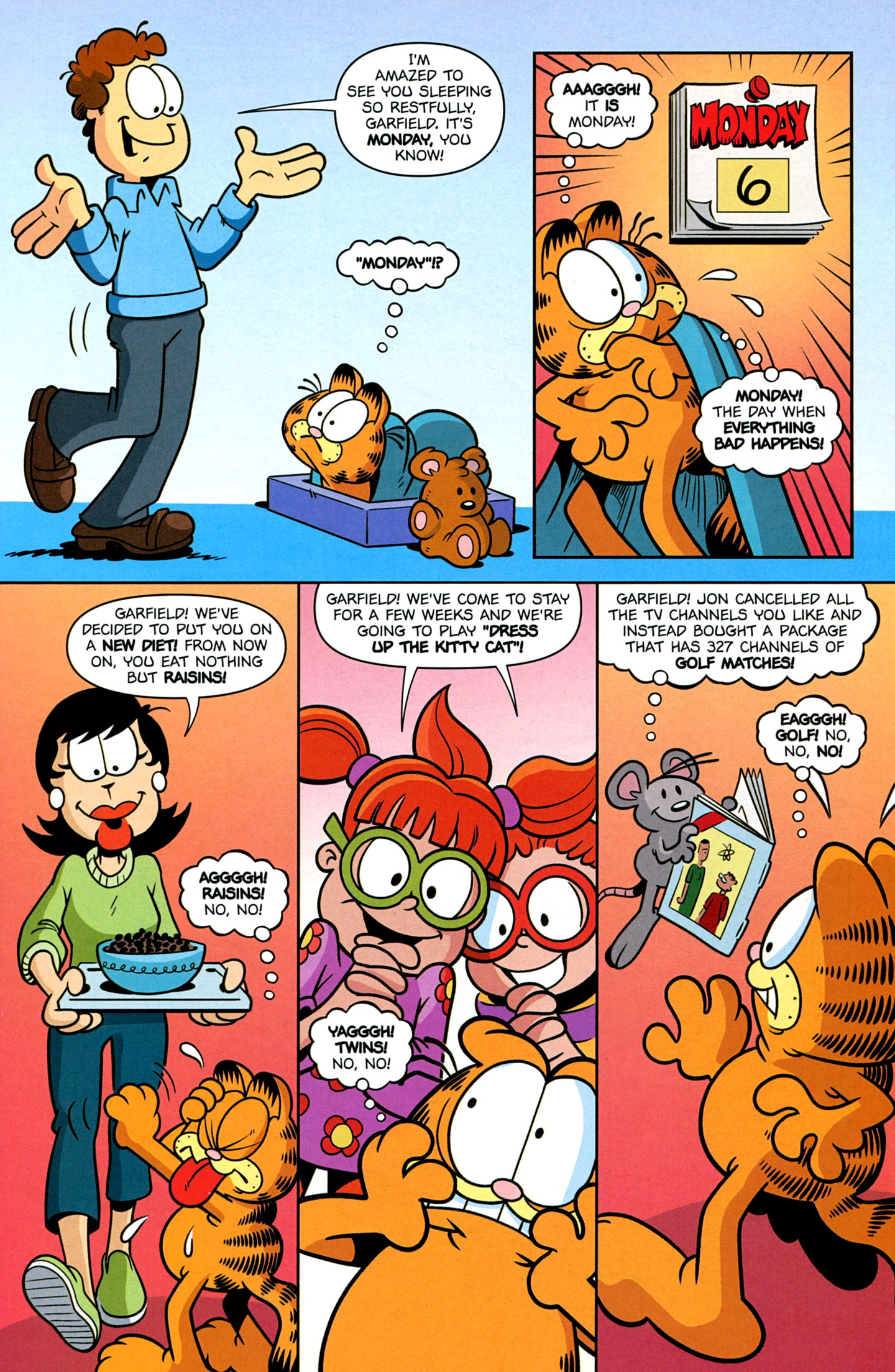 Read online Garfield comic -  Issue #3 - 6