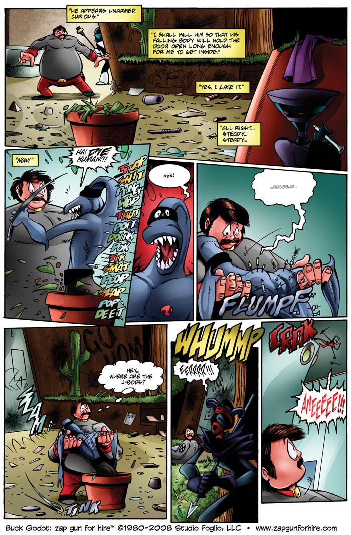 Read online Buck Godot - Zap Gun For Hire comic -  Issue #4 - 10
