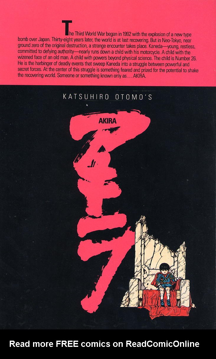 Read online Akira comic -  Issue #1 - 64