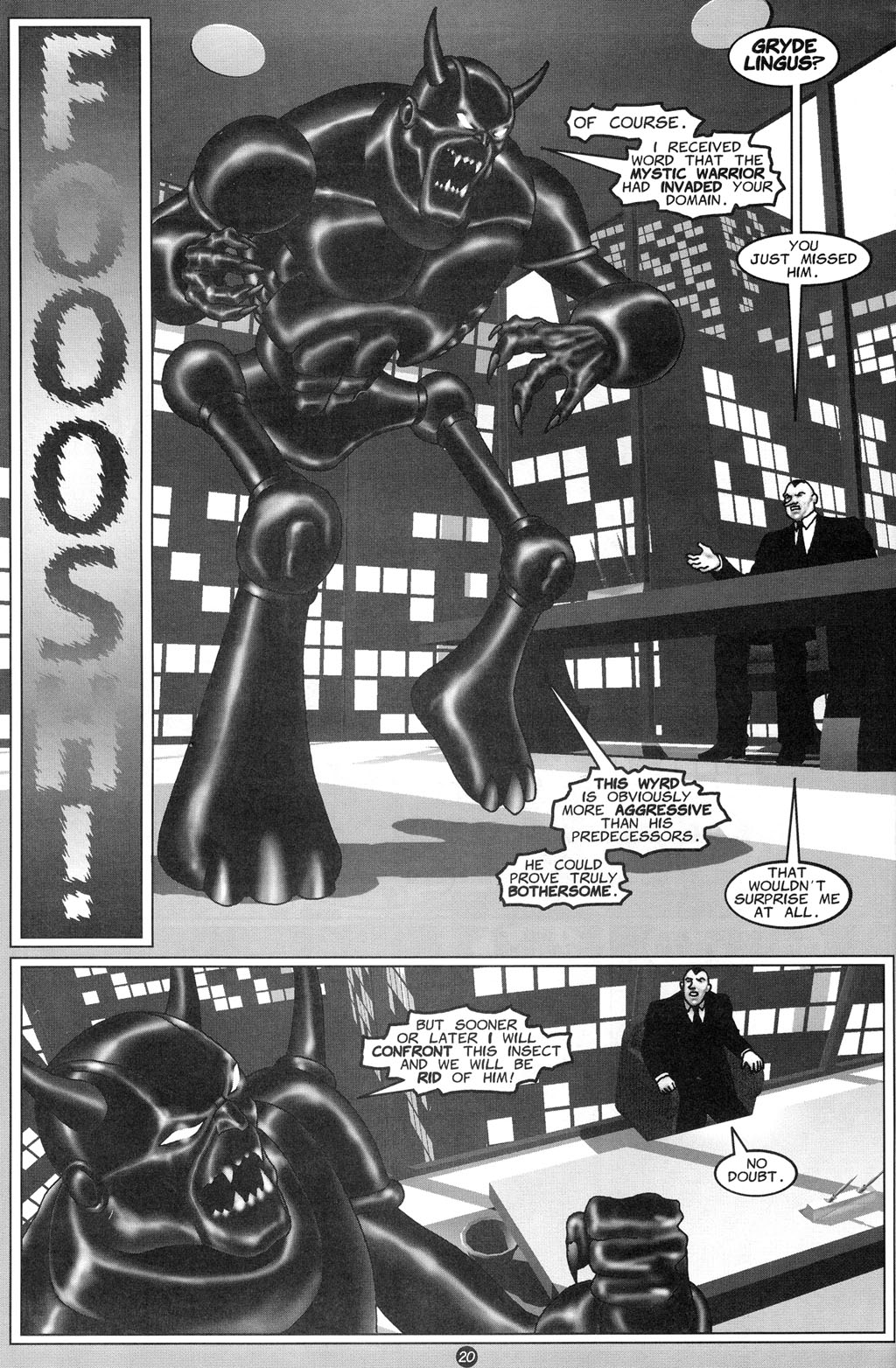 Read online Wyrd the Reluctant Warrior comic -  Issue #6 - 21