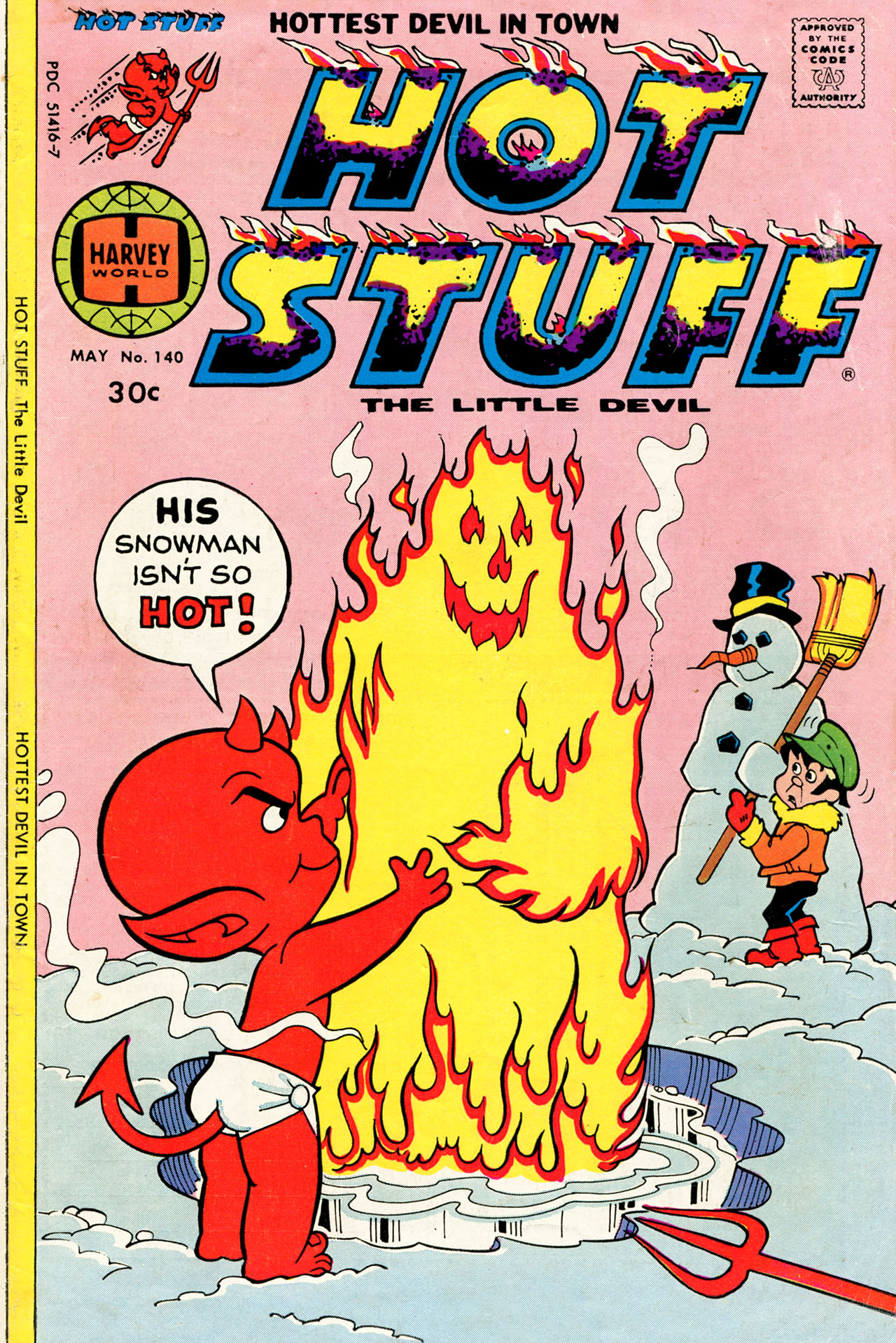 Read online Hot Stuff, the Little Devil comic -  Issue #140 - 1