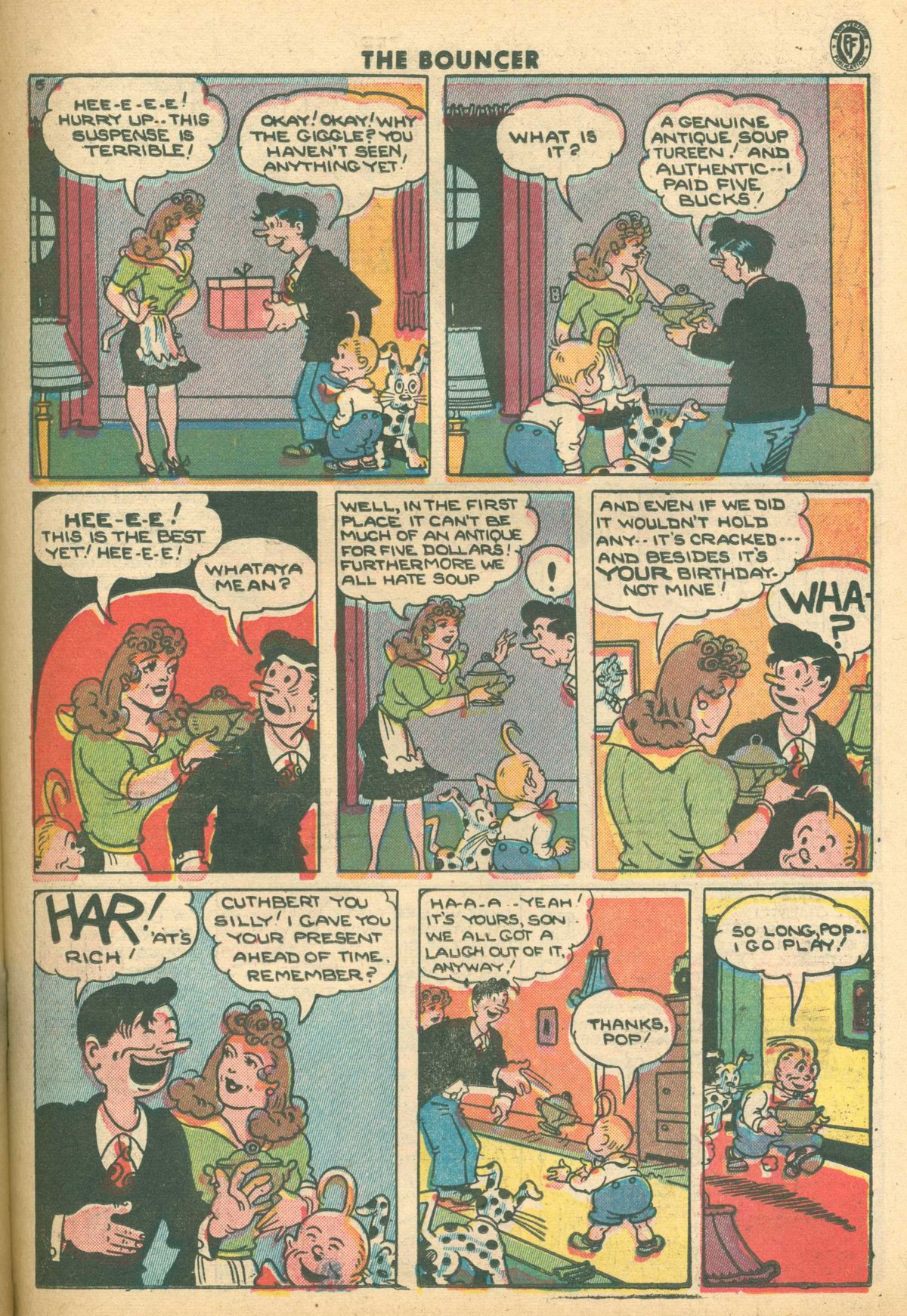 Read online The Bouncer (1944) comic -  Issue #14 - 23