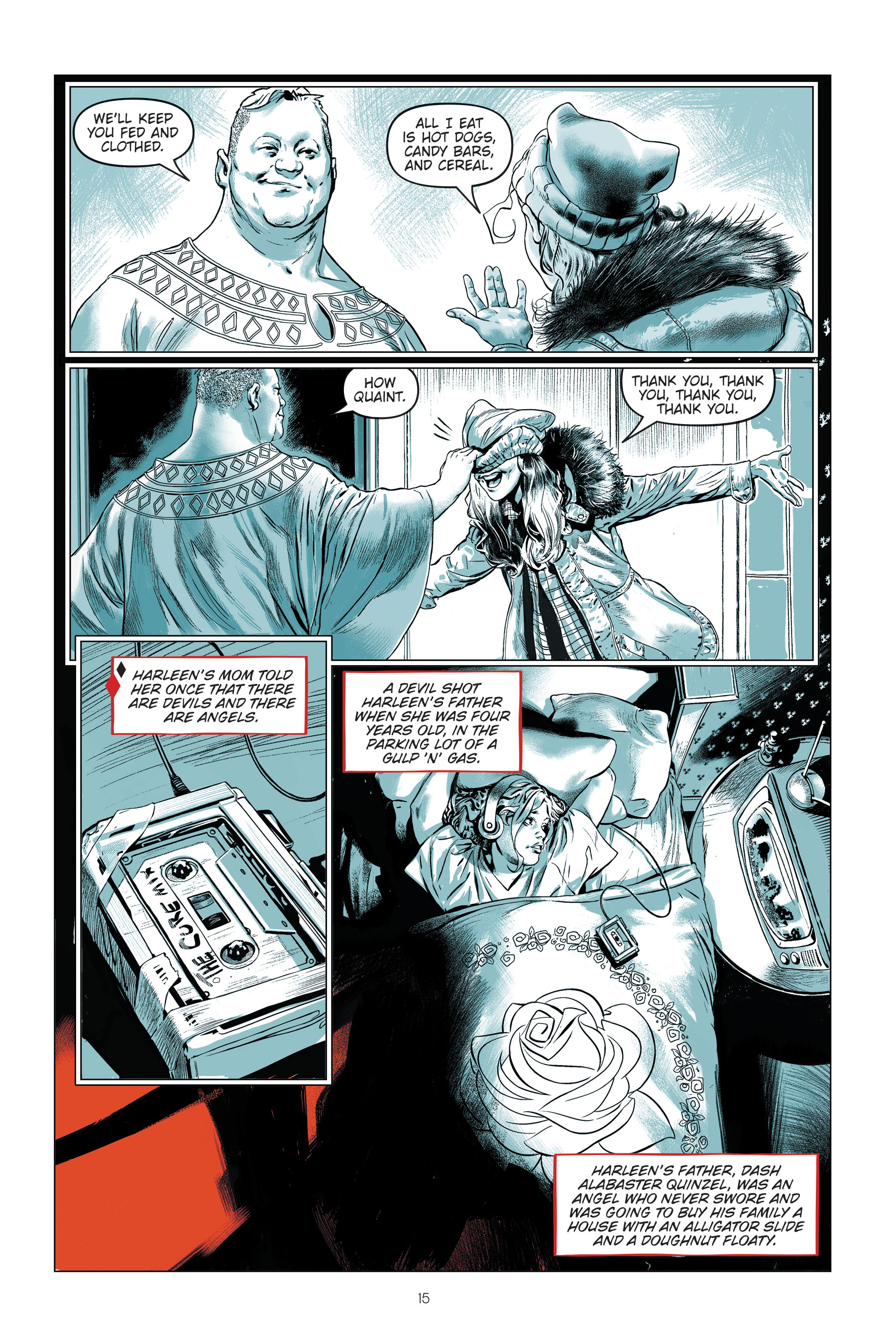 Read online Harley Quinn: Breaking Glass comic -  Issue # TPB (Part 1) - 16