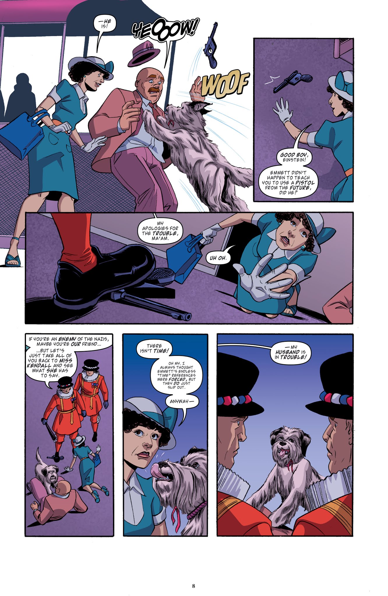 Read online Back to the Future: Tales from the Time Train comic -  Issue #6 - 10
