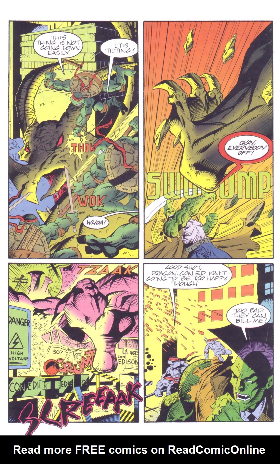 Read online Savage Dragon/Teenage Mutant Ninja Turtles Crossover comic -  Issue # Full - 11