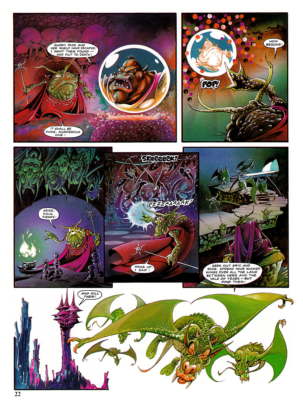 Read online Marvel Graphic Novel comic -  Issue #3 - The Chronicles of Genghis Grimtoad - 22