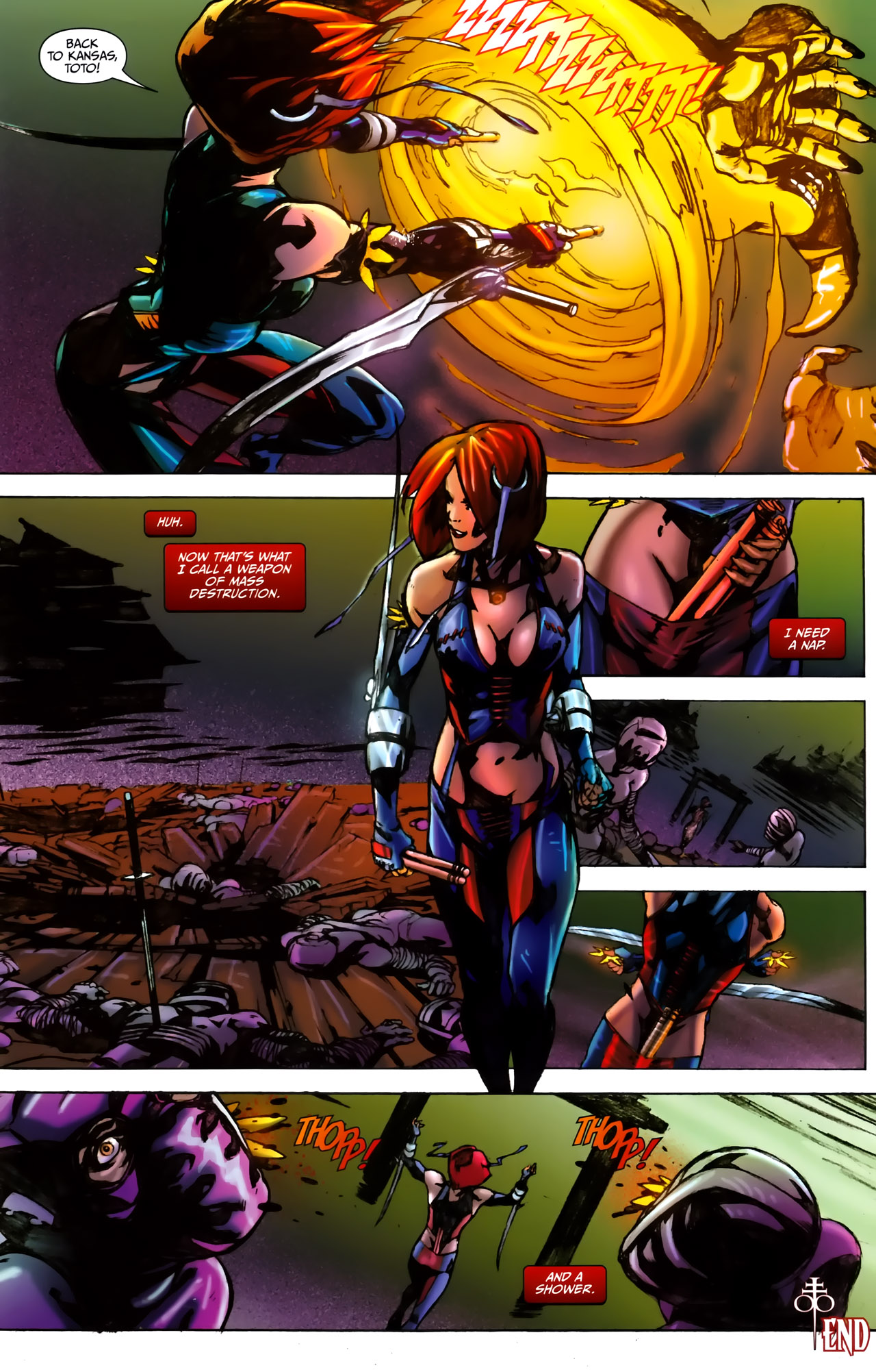 Read online BloodRayne: Prime Cuts comic -  Issue #2 - 9