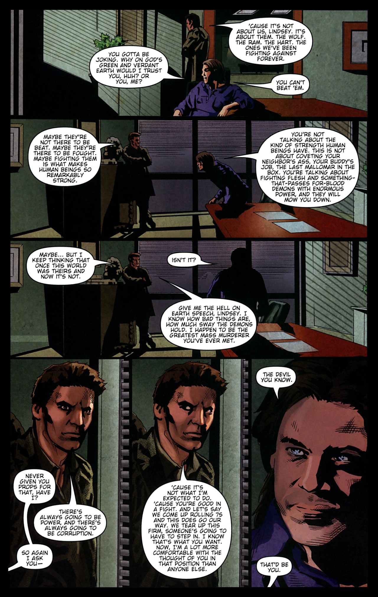 Read online Angel: Not Fade Away comic -  Issue #1 - 12