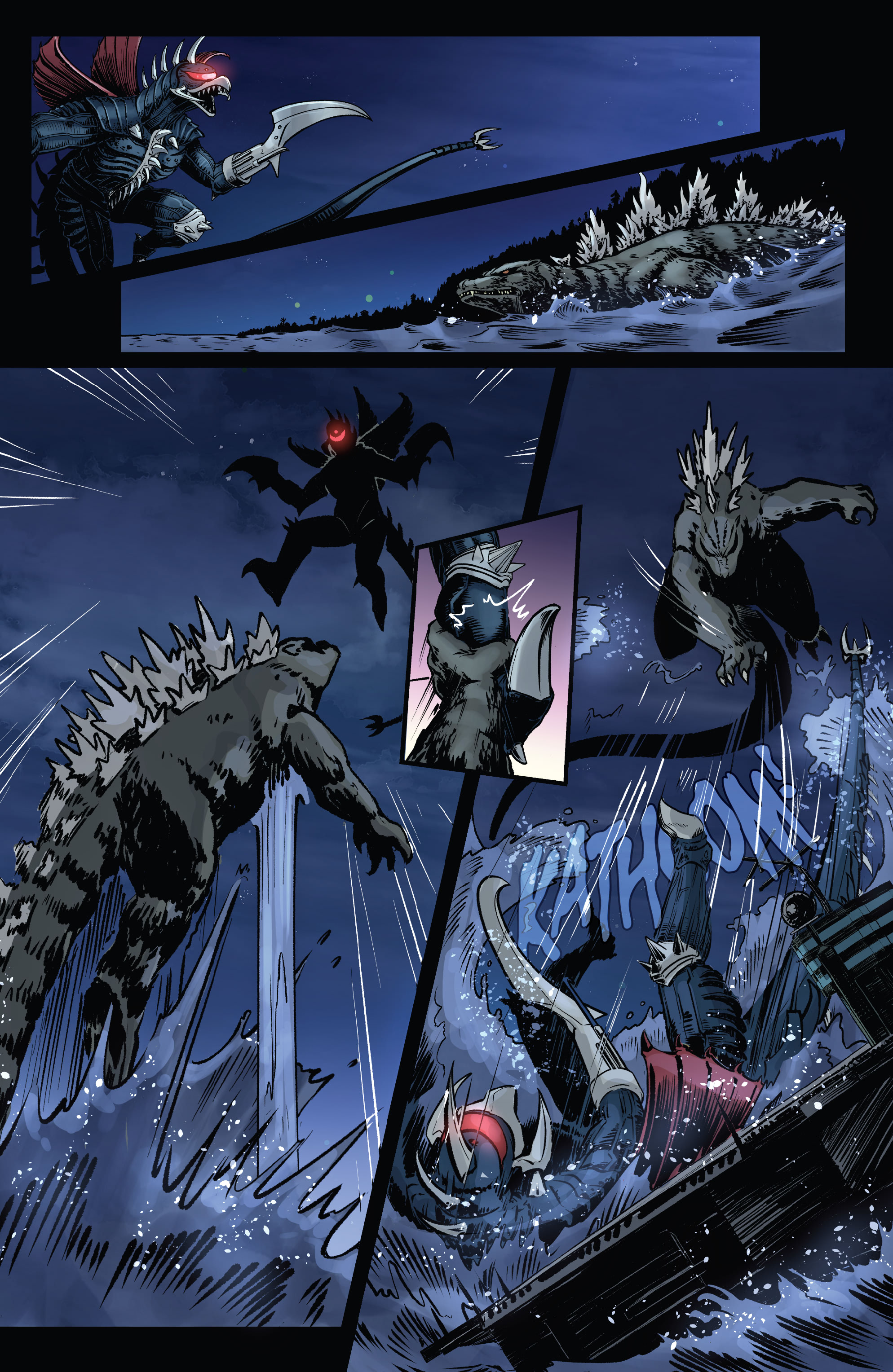 Read online Godzilla Rivals: Vs. Gigan comic -  Issue # Full - 11