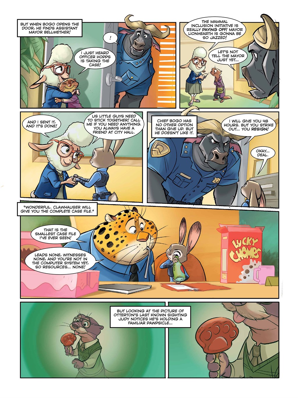Read online Disney Zootopia comic -  Issue # Full - 20