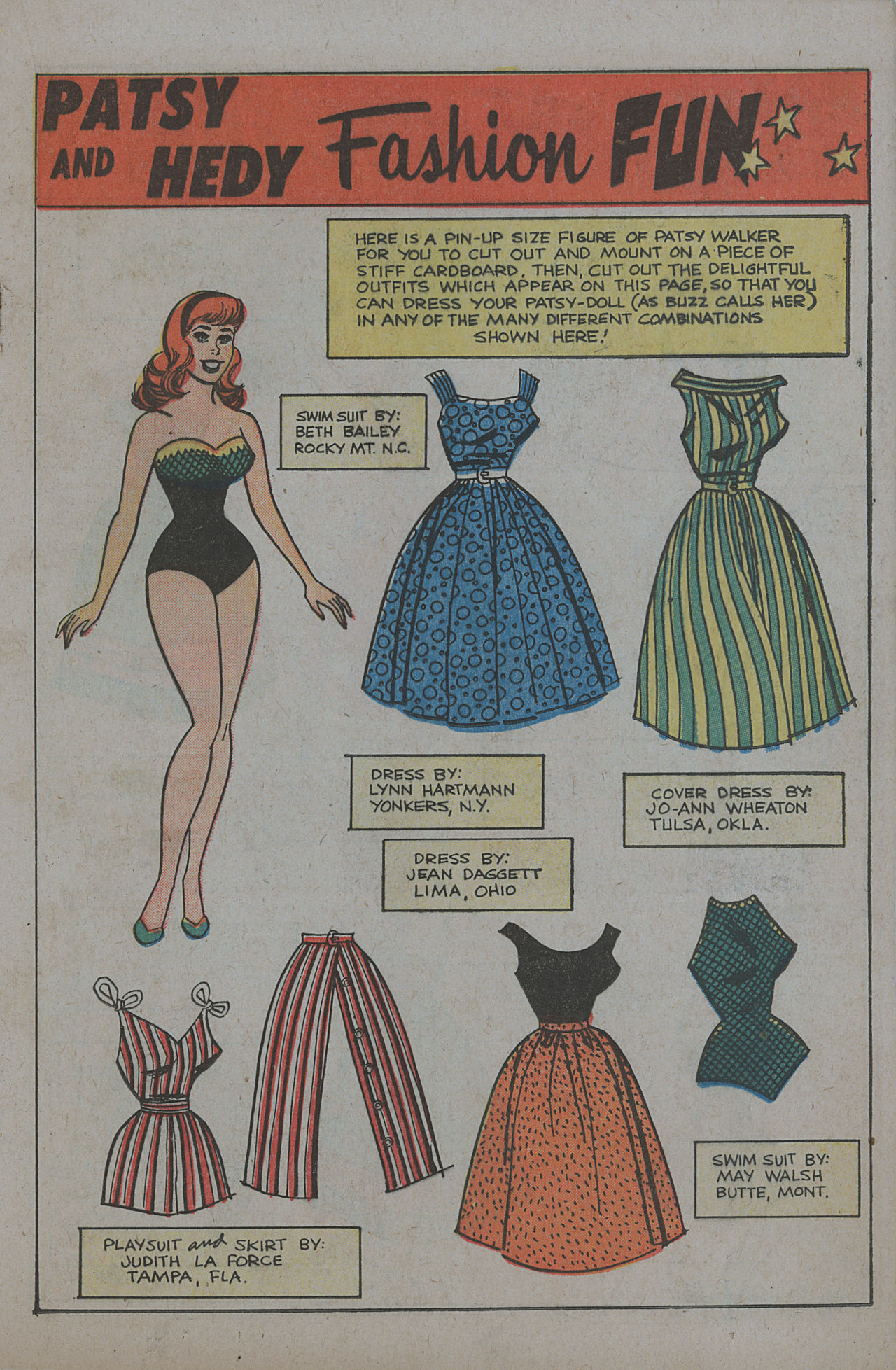 Read online Patsy and Hedy comic -  Issue #67 - 21