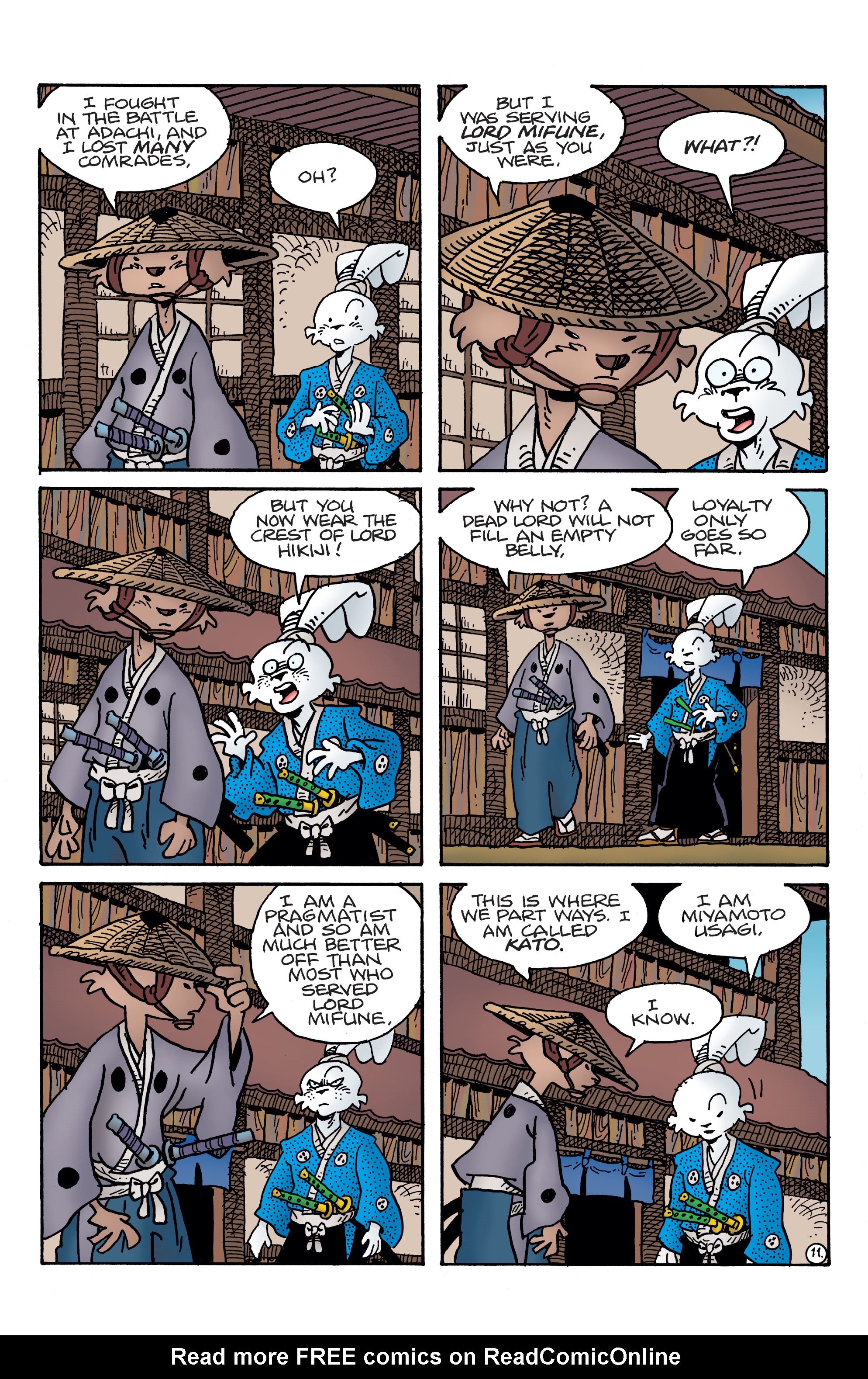 Read online Usagi Yojimbo (2019) comic -  Issue #8 - 13