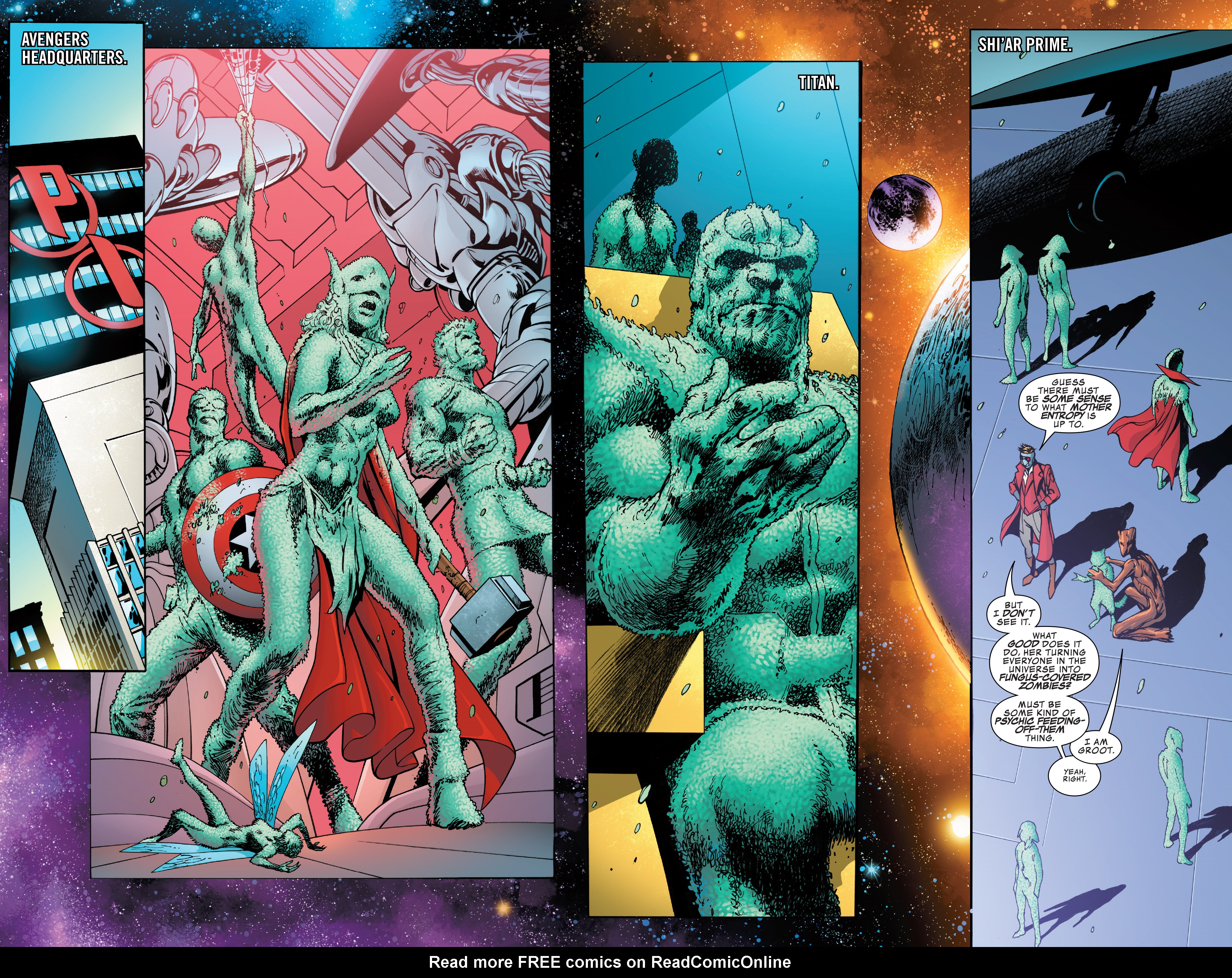 Read online Guardians of the Galaxy: Mother Entropy comic -  Issue #5 - 4