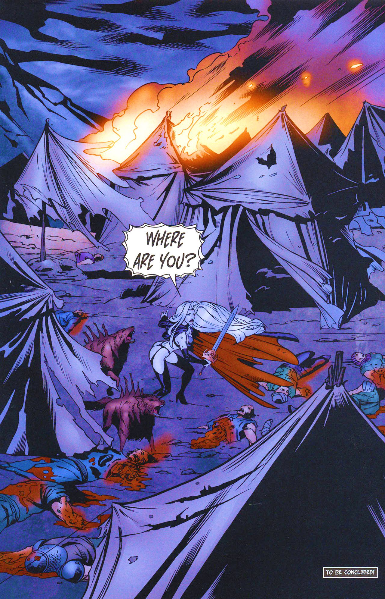 Read online Brian Pulido's Lady Death: Blacklands comic -  Issue #3 - 24