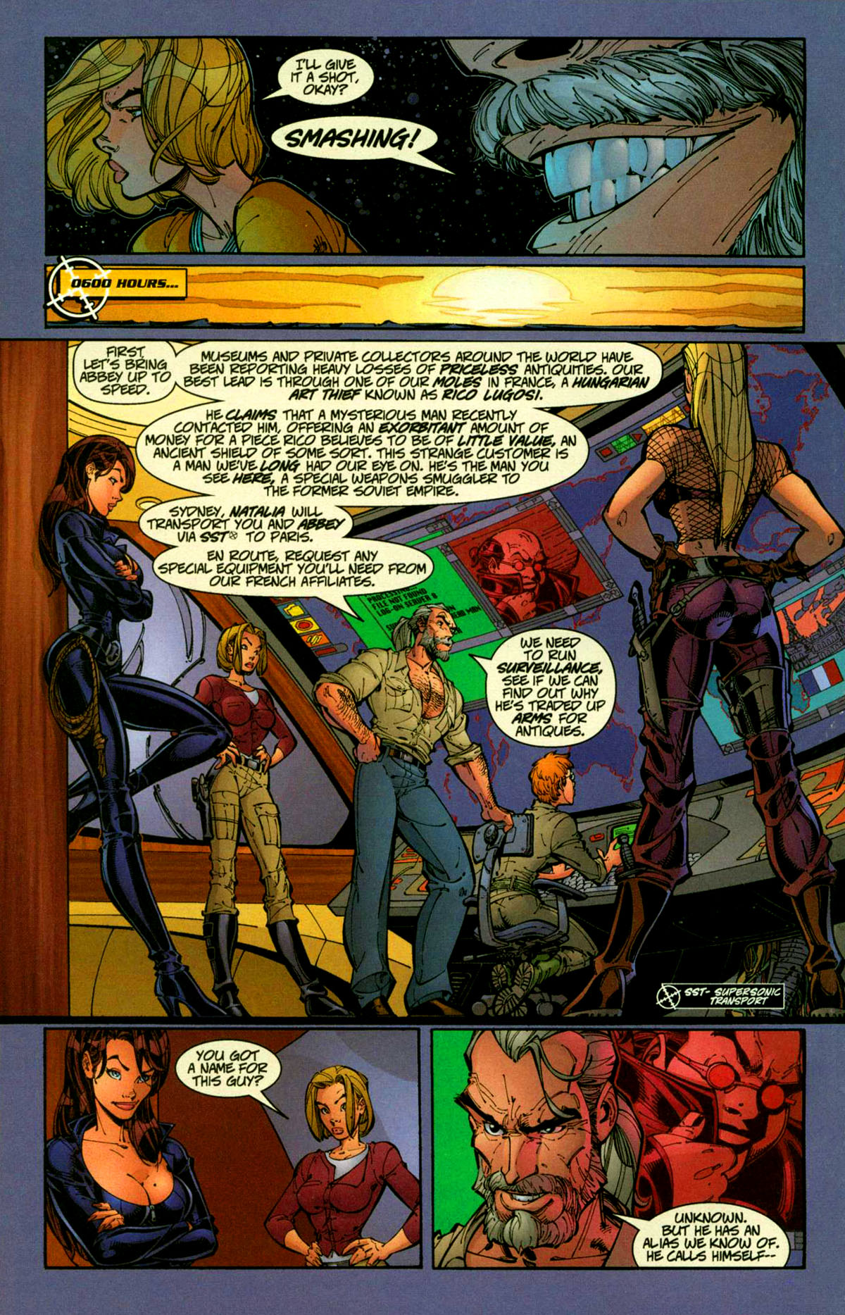 Read online Danger Girl (1998) comic -  Issue #1 - 32
