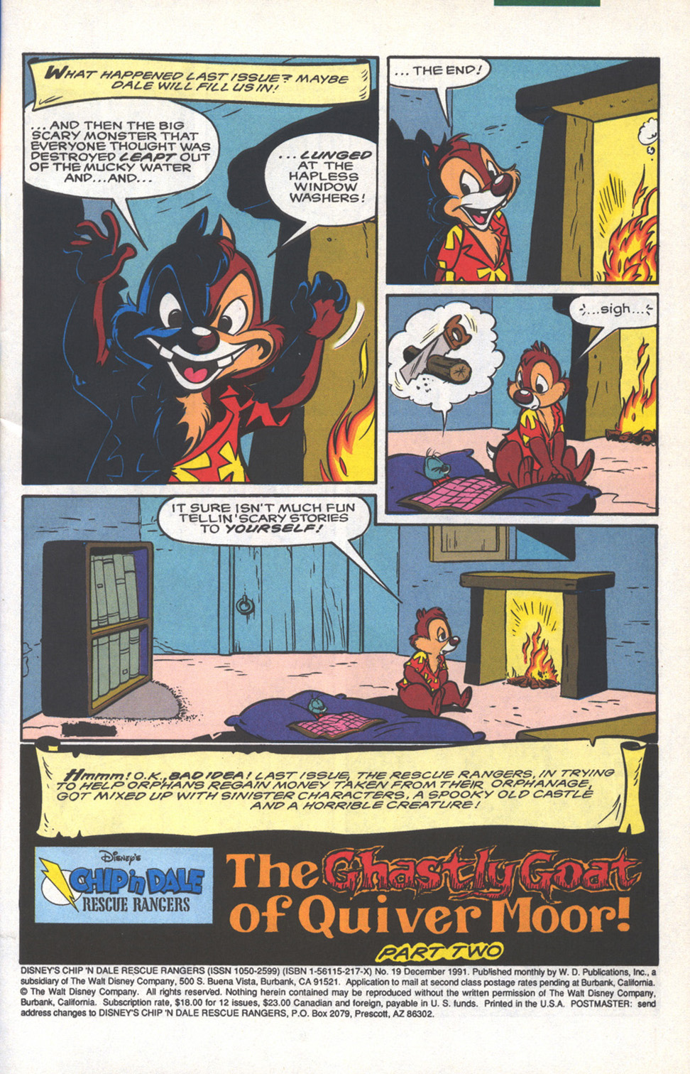 Read online Disney's Chip 'N Dale Rescue Rangers comic -  Issue #19 - 3