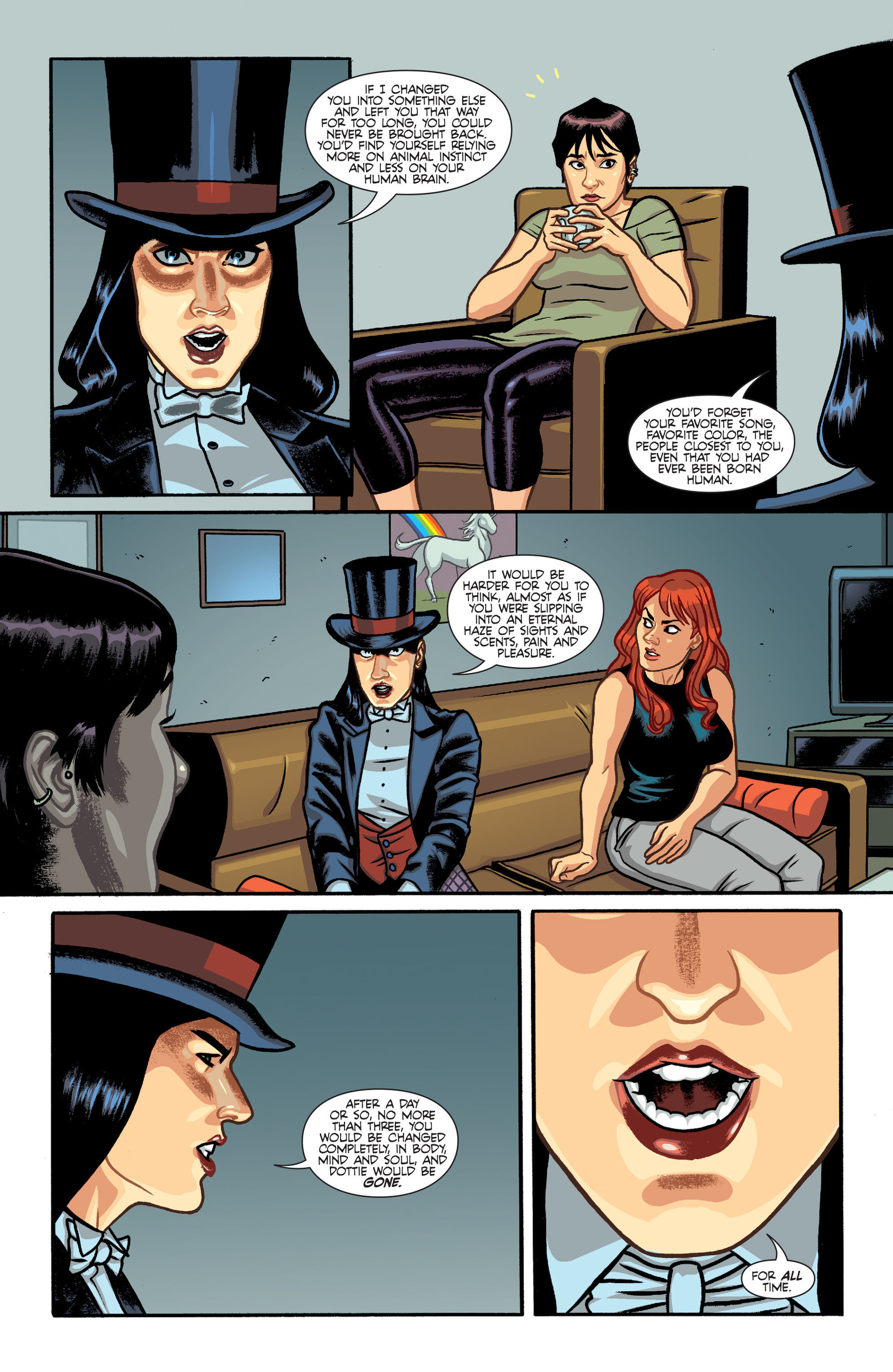 Read online Black Canary and Zatanna: Bloodspell comic -  Issue # Full - 78