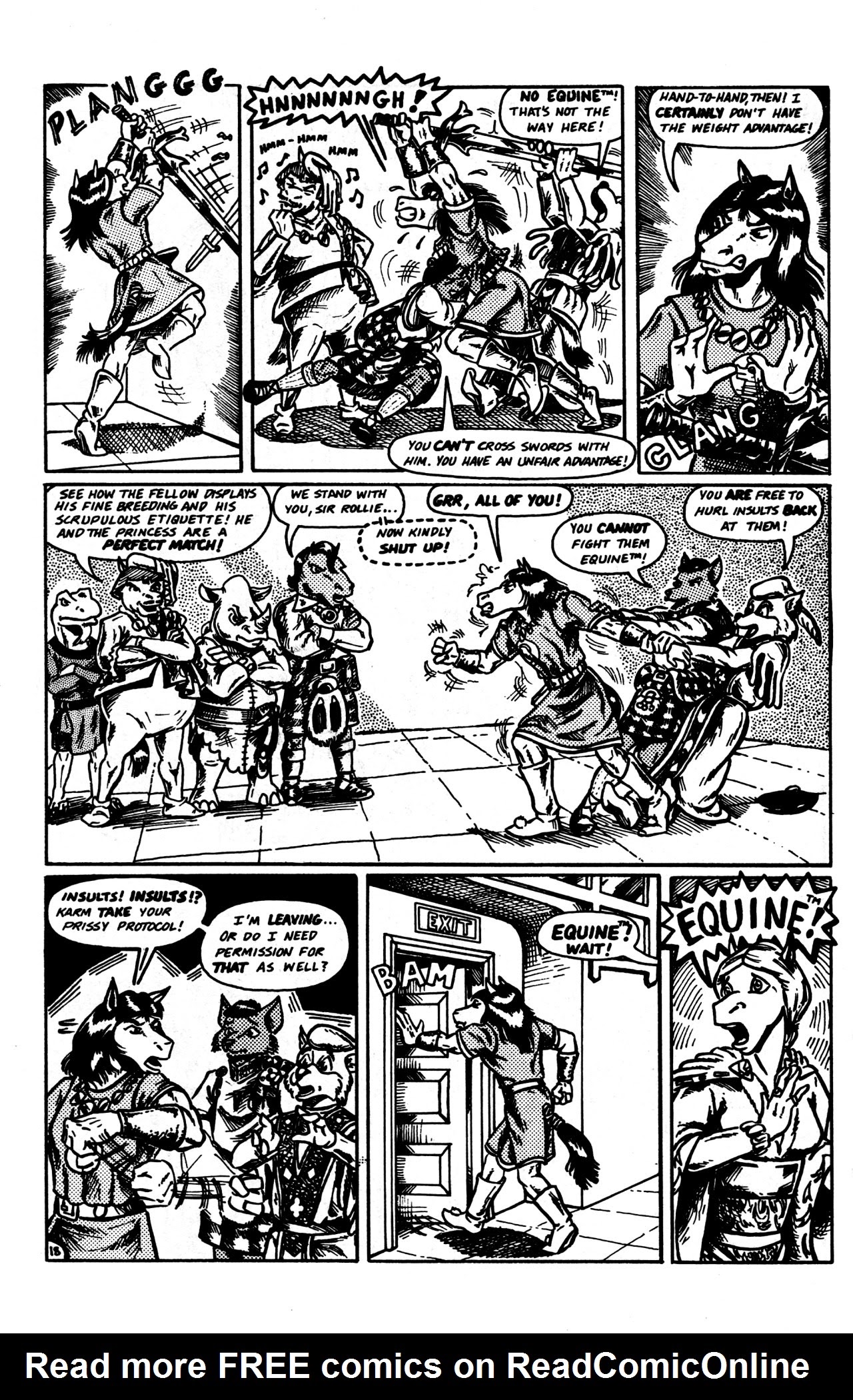 Read online Equine, The Uncivilized comic -  Issue #3 - 20